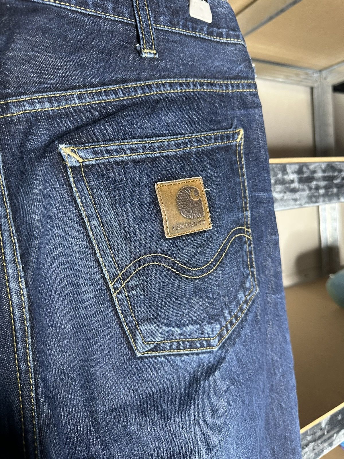Carhartt Vintage Carhartt WIP Texas Pant Jeans 29x32 Denim Pants Size US 29 - 3 Thumbnail