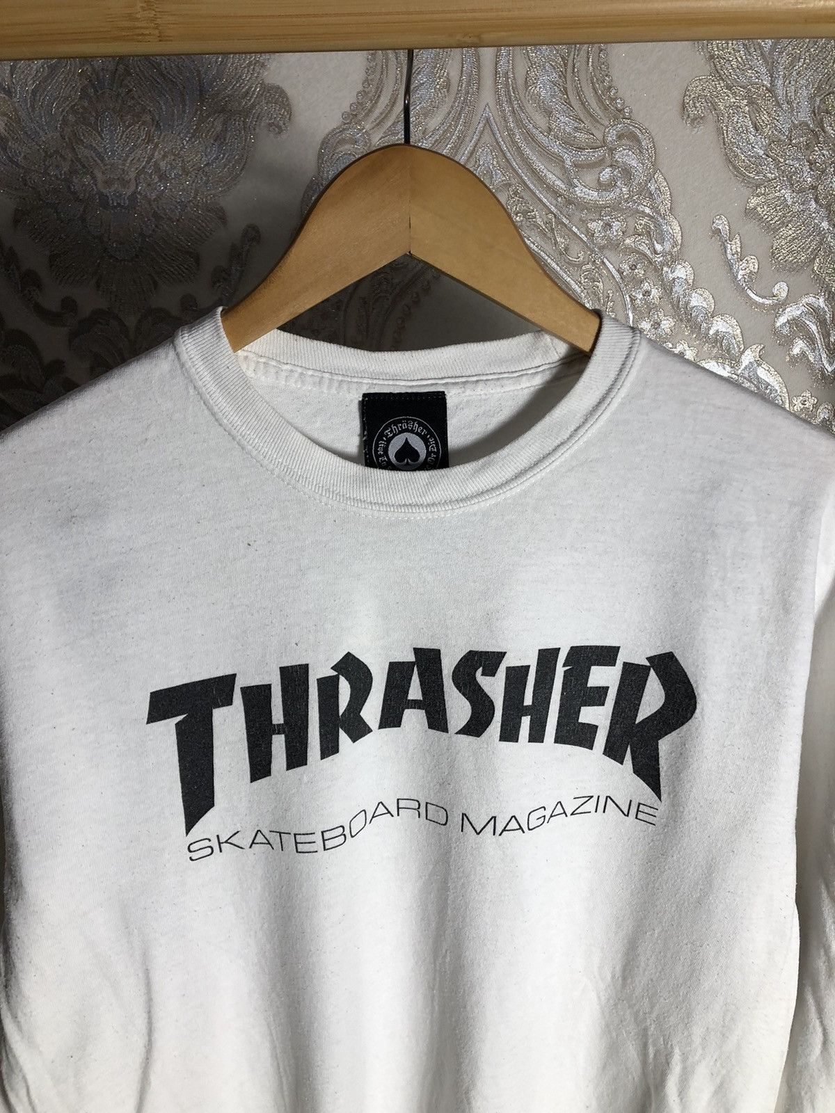 Thrasher VERY RARE THRASHER SKATEBOARD MAGAZINE LONG SLEEVE Y2K 90s Size US M / EU 48-50 / 2 - 2 Thumbnail