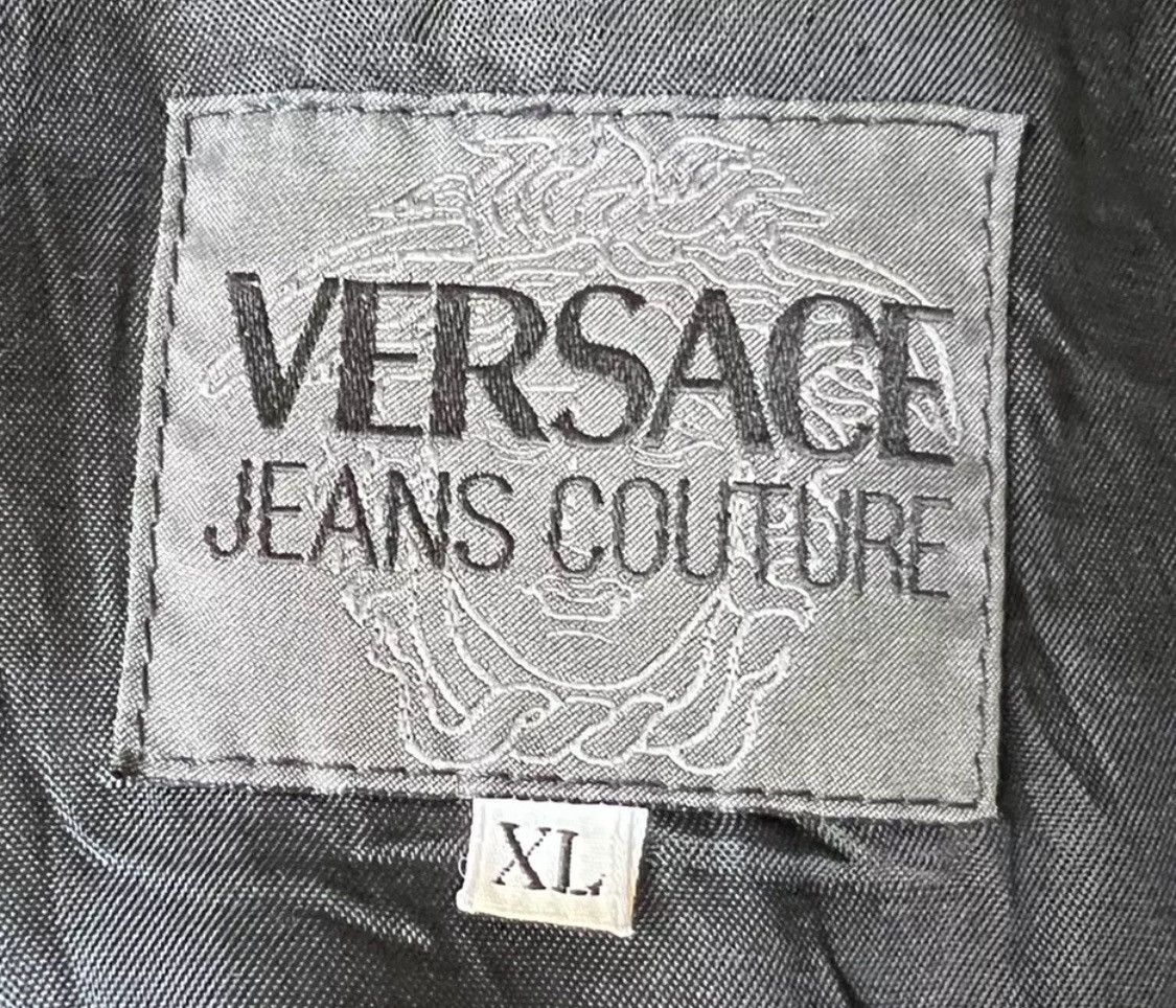 Versace 💥Vintage💥Versace💥Trucker Jacket Medusa snap buttons (Rare) Size US XL / EU 56 / 4 - 9 Thumbnail