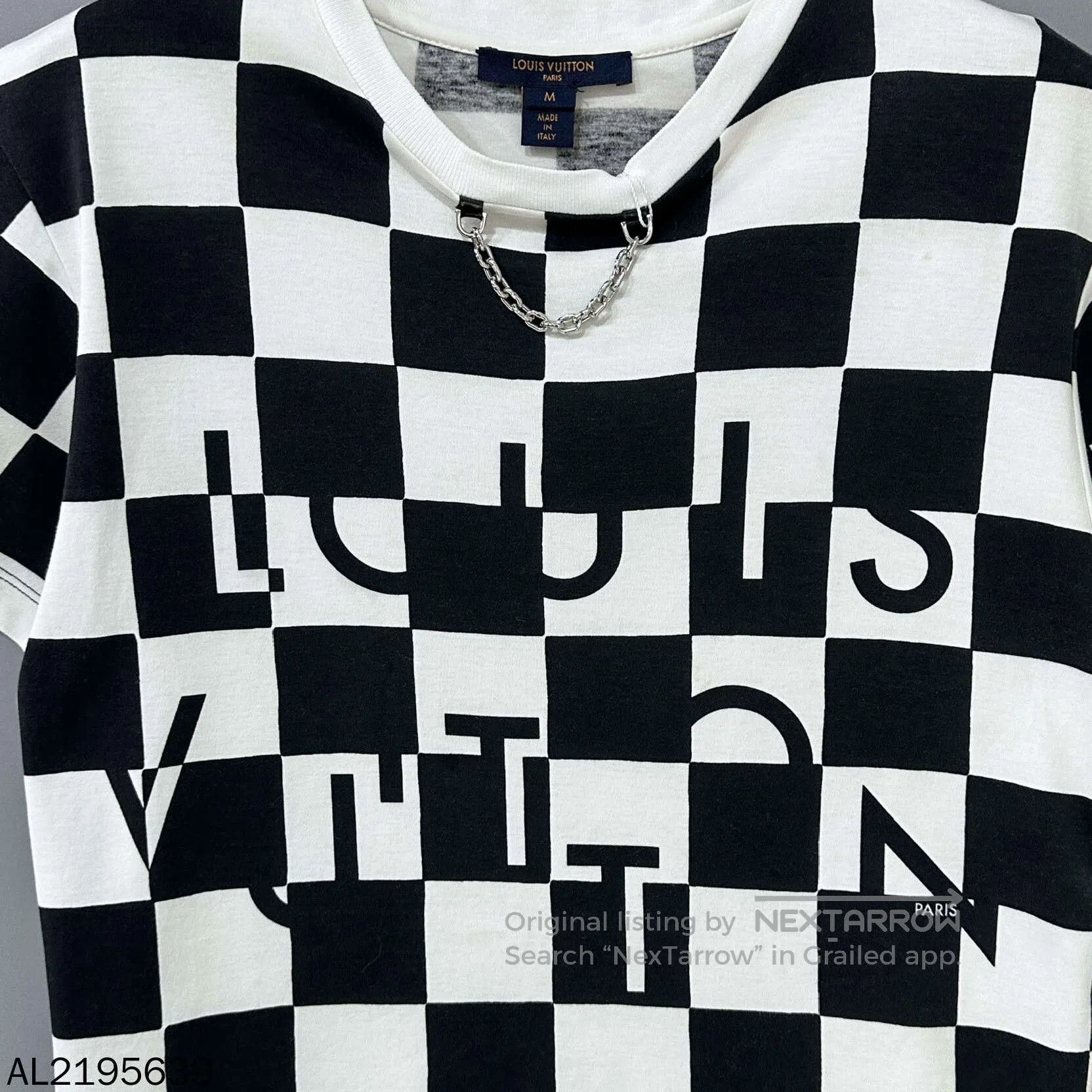 Louis Vuitton Louis Vuitton Deconstructed Logo Checkerboard Tee. Size US M / EU 48-50 / 2 - 4 Thumbnail