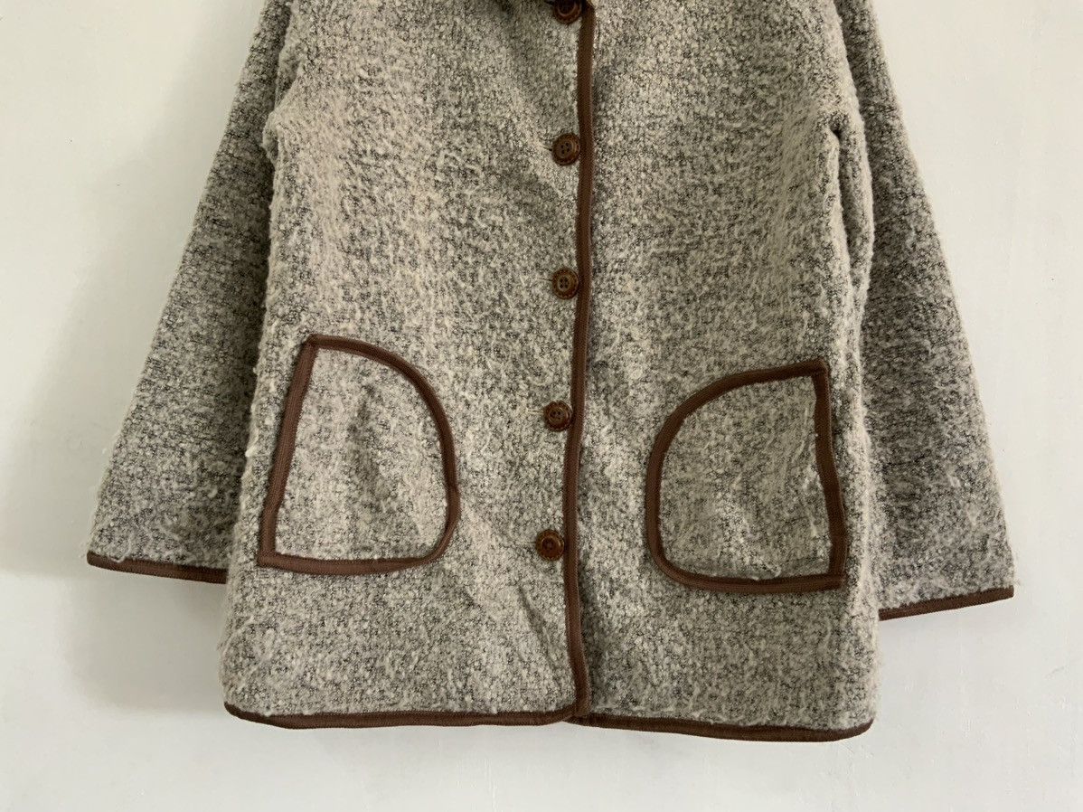 Michiko Koshino Michiko Koshino Mohair Fur Winter Session Light Jacket Size US L / EU 52-54 / 3 - 4 Thumbnail