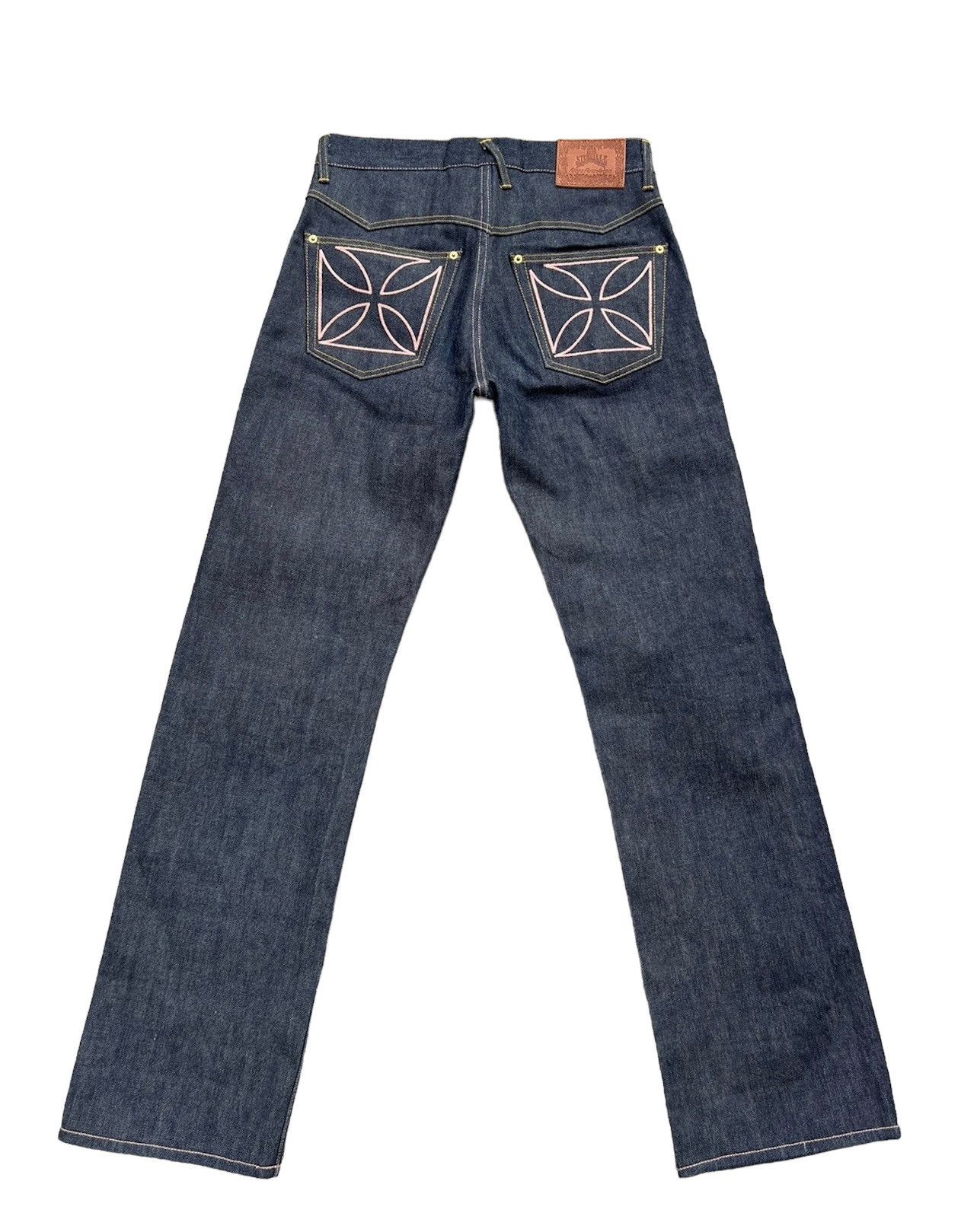 The Flat Head 2111 20 oz super heavy 15th anniversary jeans