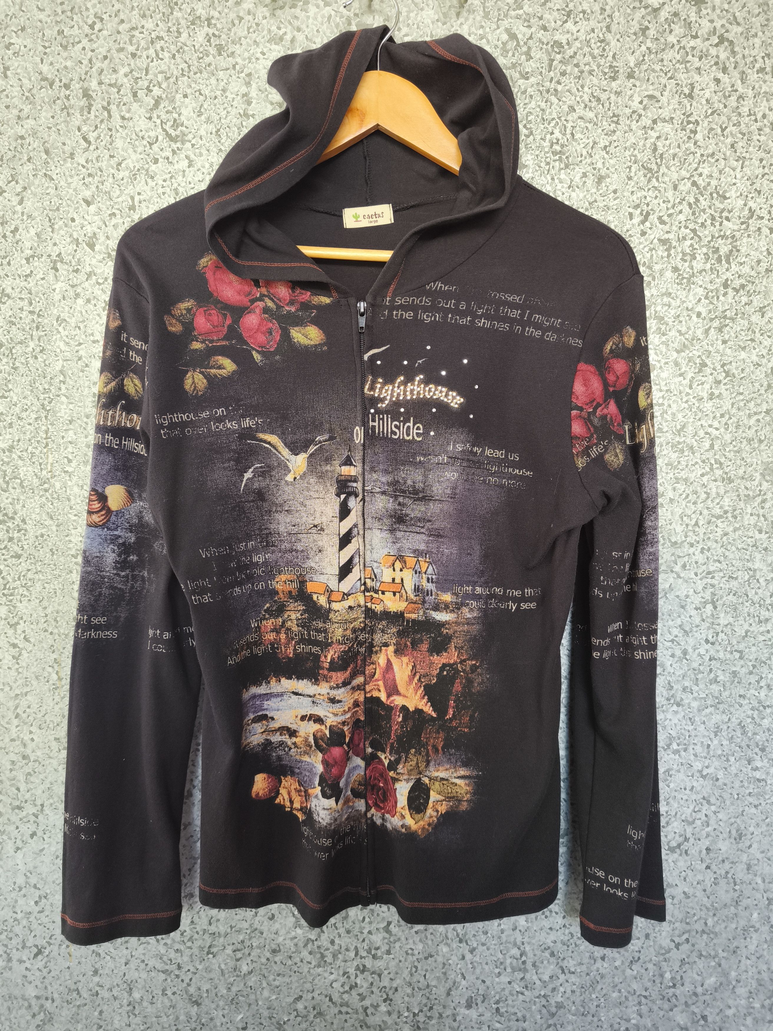 Cactus Store LA Cactus Hoodies Art Poem design Size US M / EU 48-50 / 2 - 1 Thumbnail