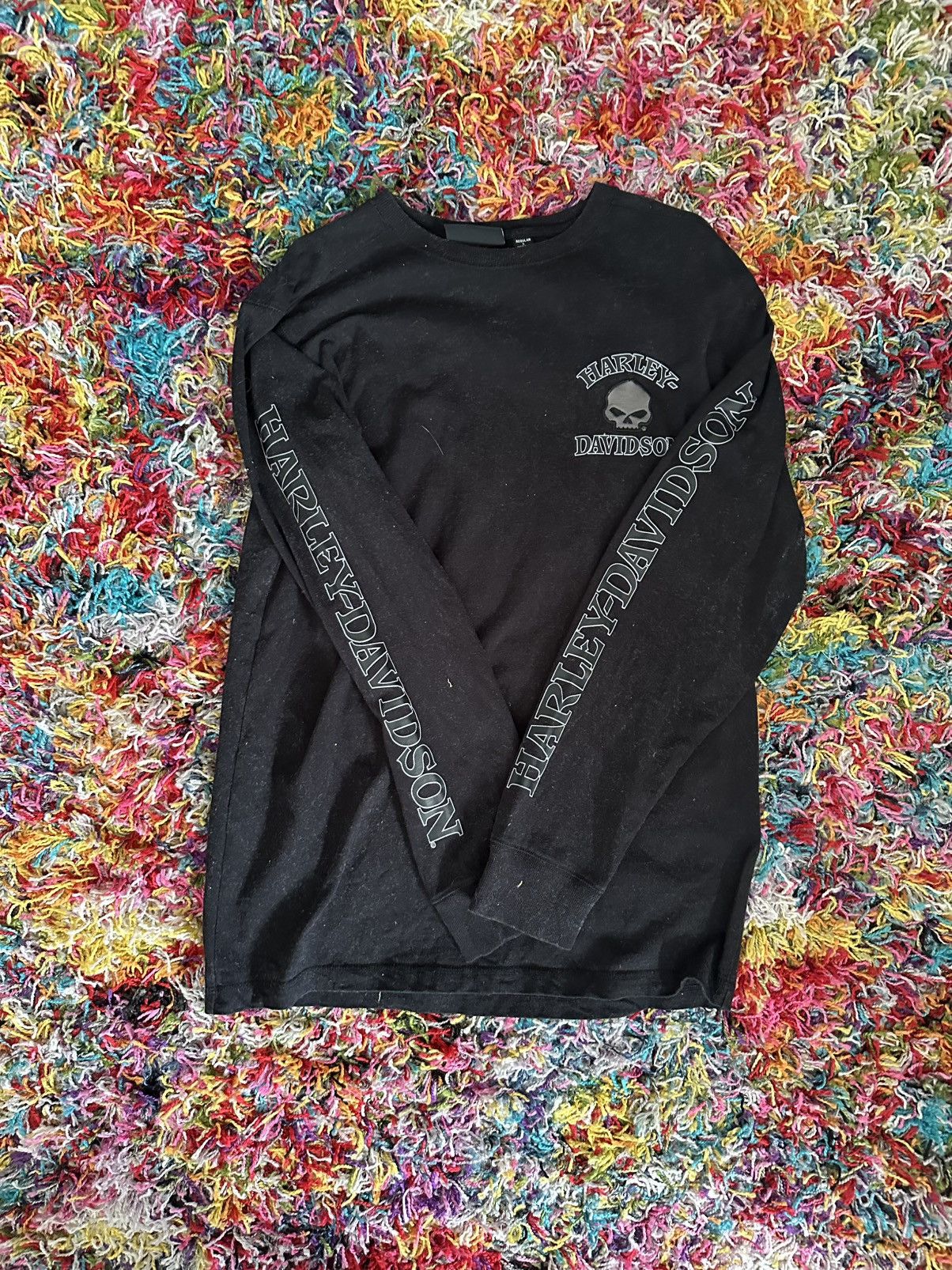 Harley Davidson Skull Longsleeve
