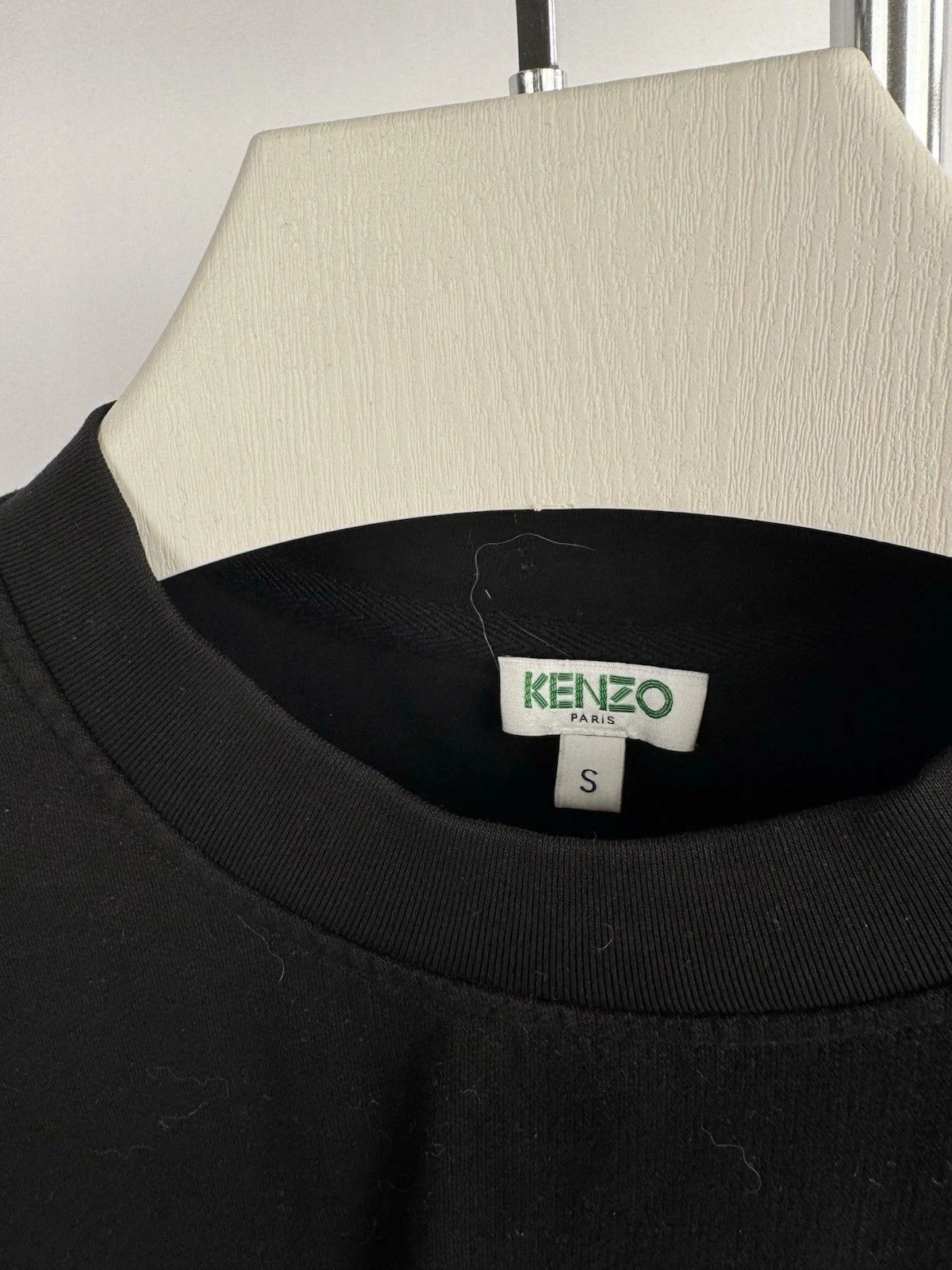 Kenzo KENZO Men's black cotton sweatshirt RARE Luxury Size:S Size US S / EU 44-46 / 1 - 6 Thumbnail