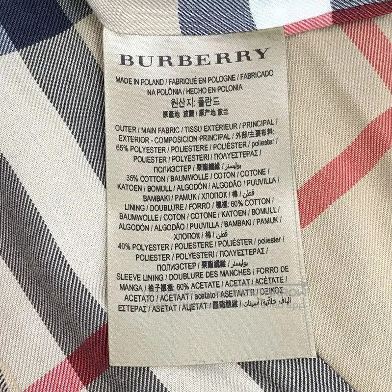 Burberry Burberry Women's Black Polyester Trench Coat. Size XS / US 0-2 / IT 36-38 - 6 Thumbnail