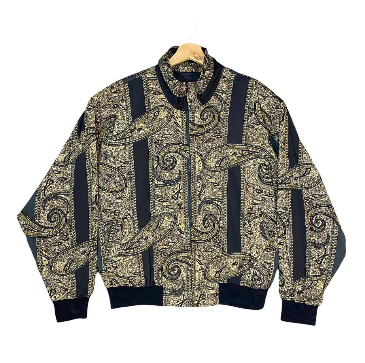 Japanese Brand × Vintage VINTAGE JAPAN PAISLEY JACKET like HERMES Size US L / EU 52-54 / 3 - 1 Thumbnail