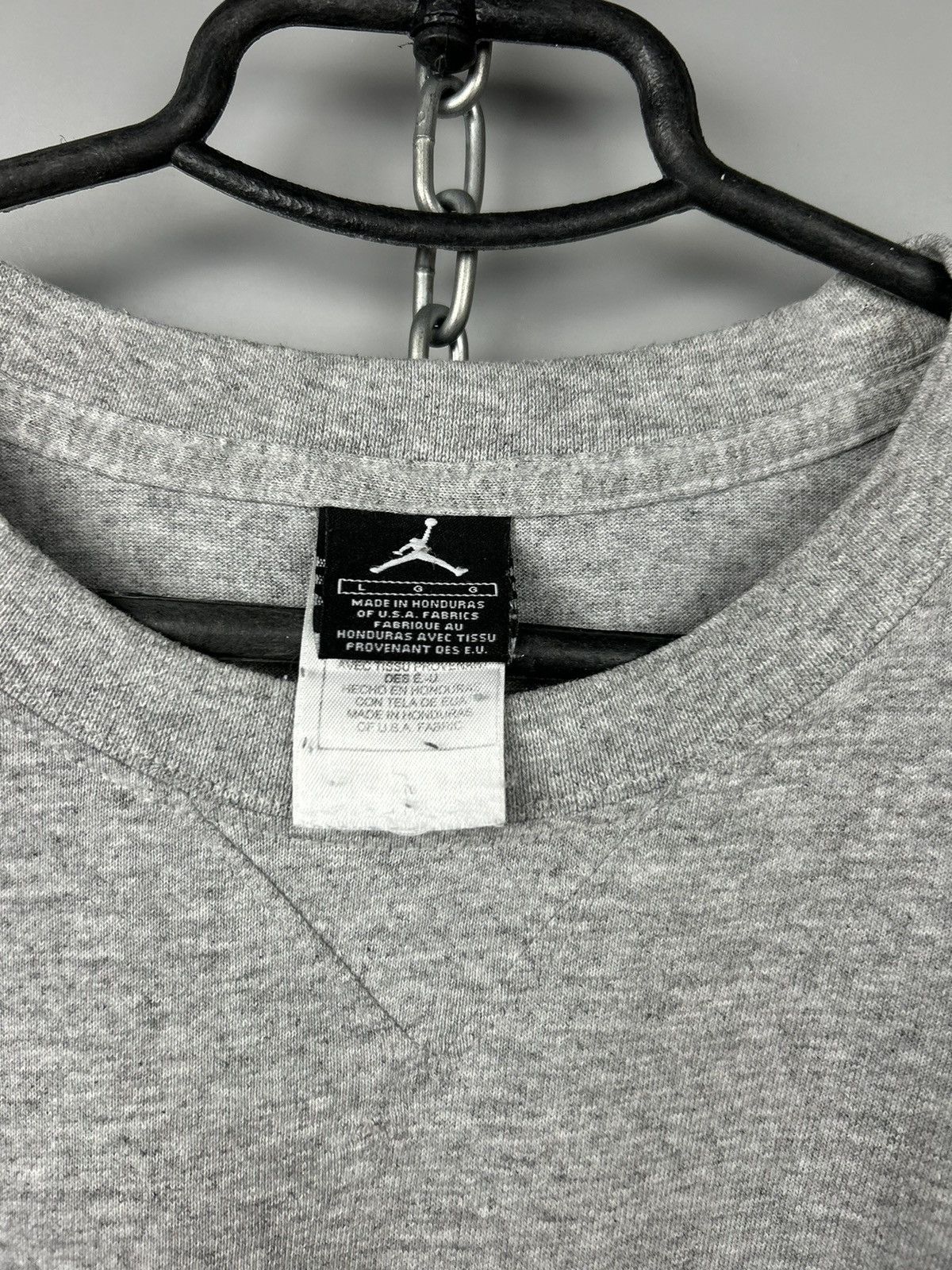 Nike × Vintage Vintage Jordan T shirt Logo Size US L / EU 52-54 / 3 - 3 Thumbnail