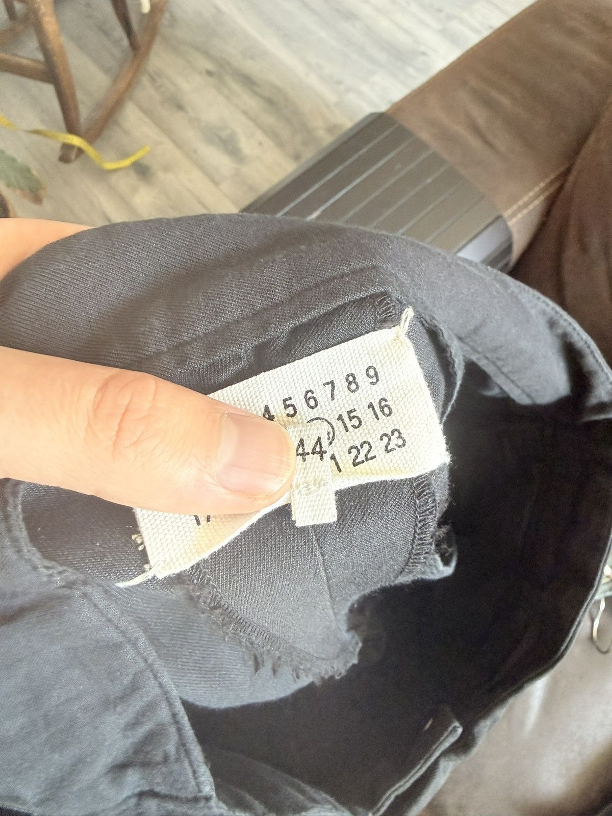Maison Margiela Minimal Black Tailored Trousers with Drawstring Waist Size US 30 / EU 46 - 12 Thumbnail