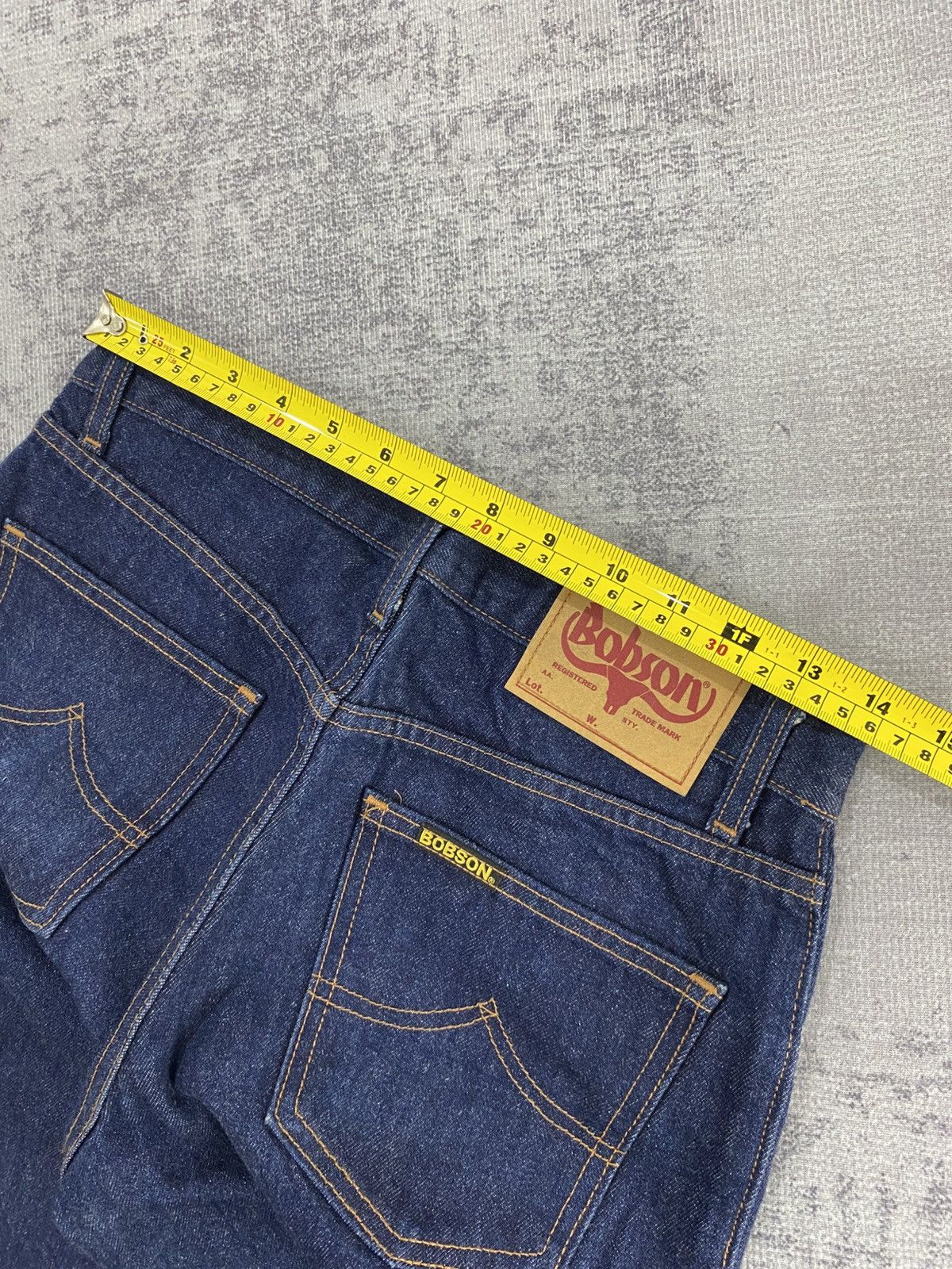Japanese Brand Super flared bootcut bobson raw denim jeans Size US 28 / EU 44 - 2 Thumbnail