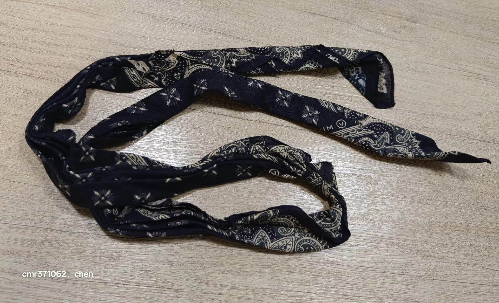 Visvim visvim 20 ICT Bandana Belt Black Natural Mud-Dyed Size ONE SIZE - 4 Thumbnail