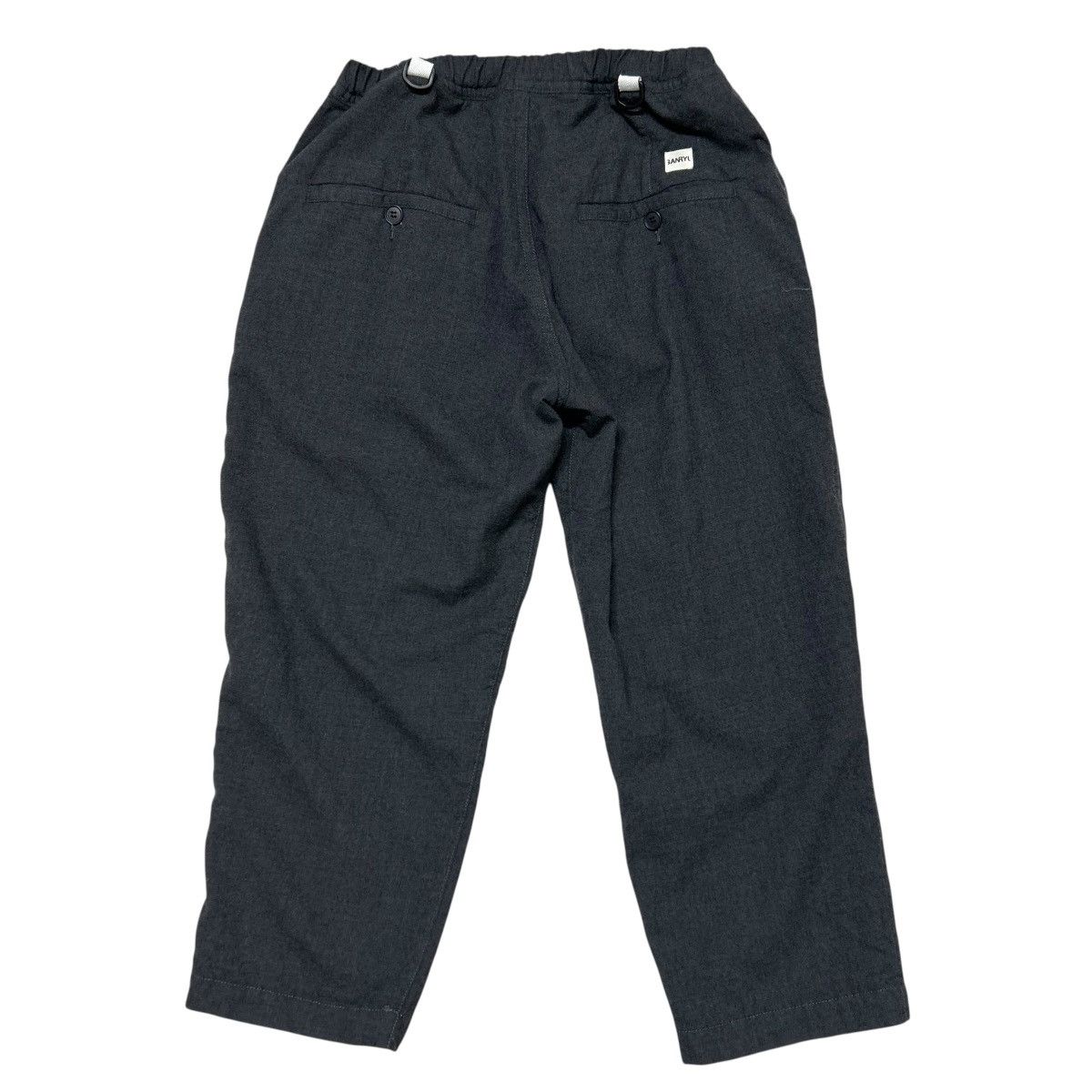 Comme des Garcons 554 Comme Des Garcons GANRYU pants trousers men gray wool Size US 28 / EU 44 - 2 Thumbnail