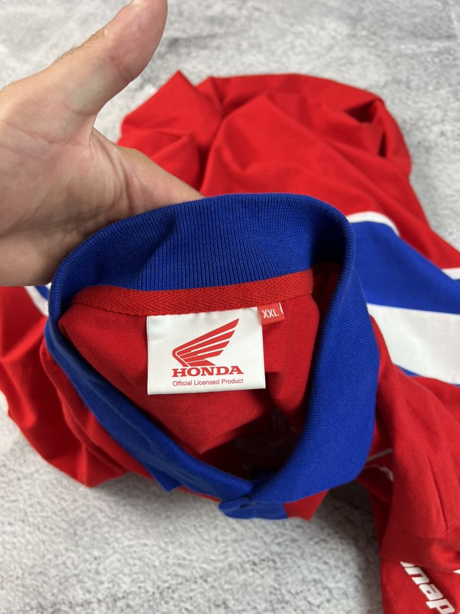 Honda Vintage Honda racing polo T-shirt Size US XXL / EU 58 / 5 - 12 Thumbnail