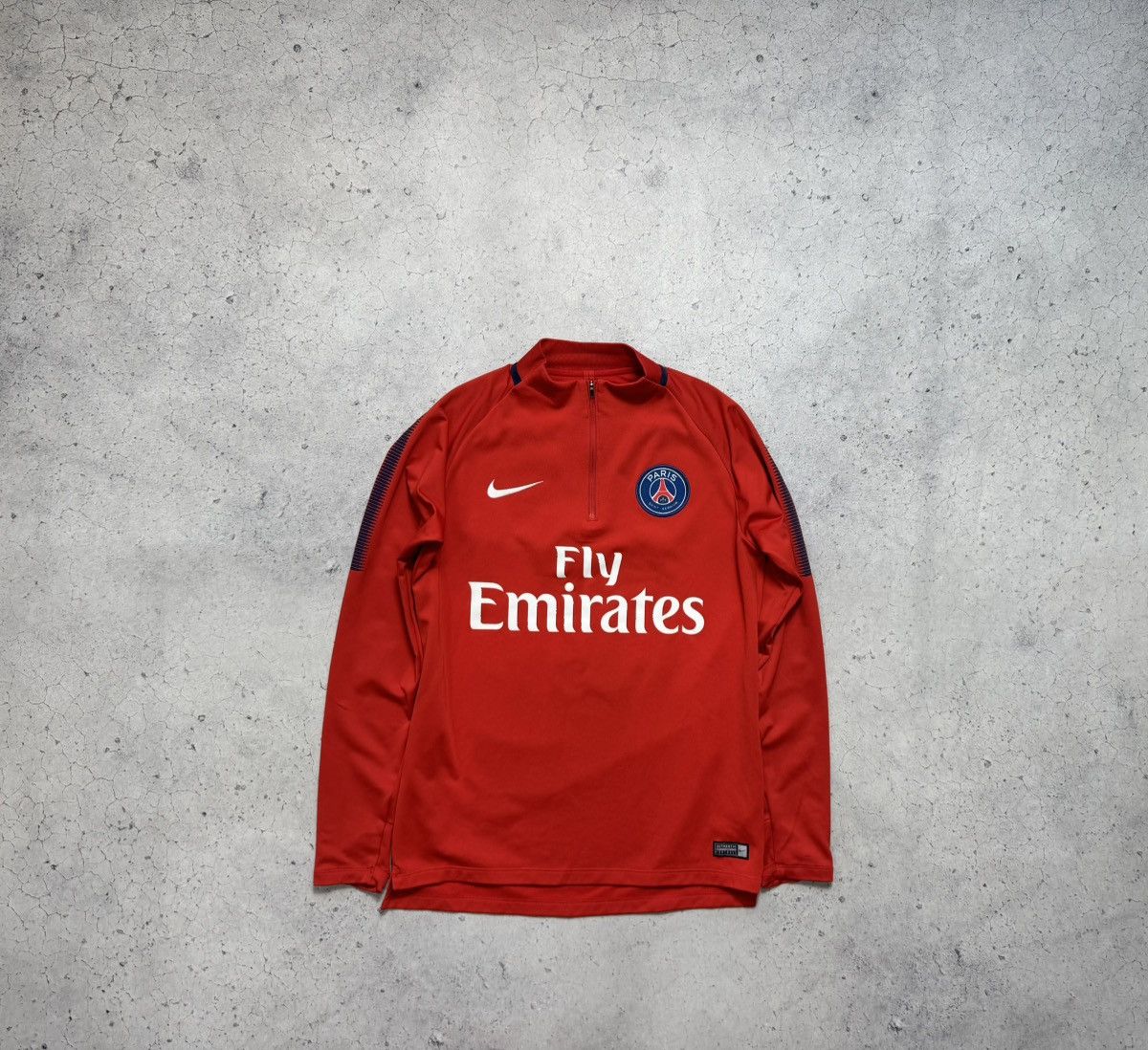 Nike Nike FC PSG Paris Saint Germain 1/4 Zip Track Jacket Size US M / EU 48-50 / 2 - 1 Thumbnail