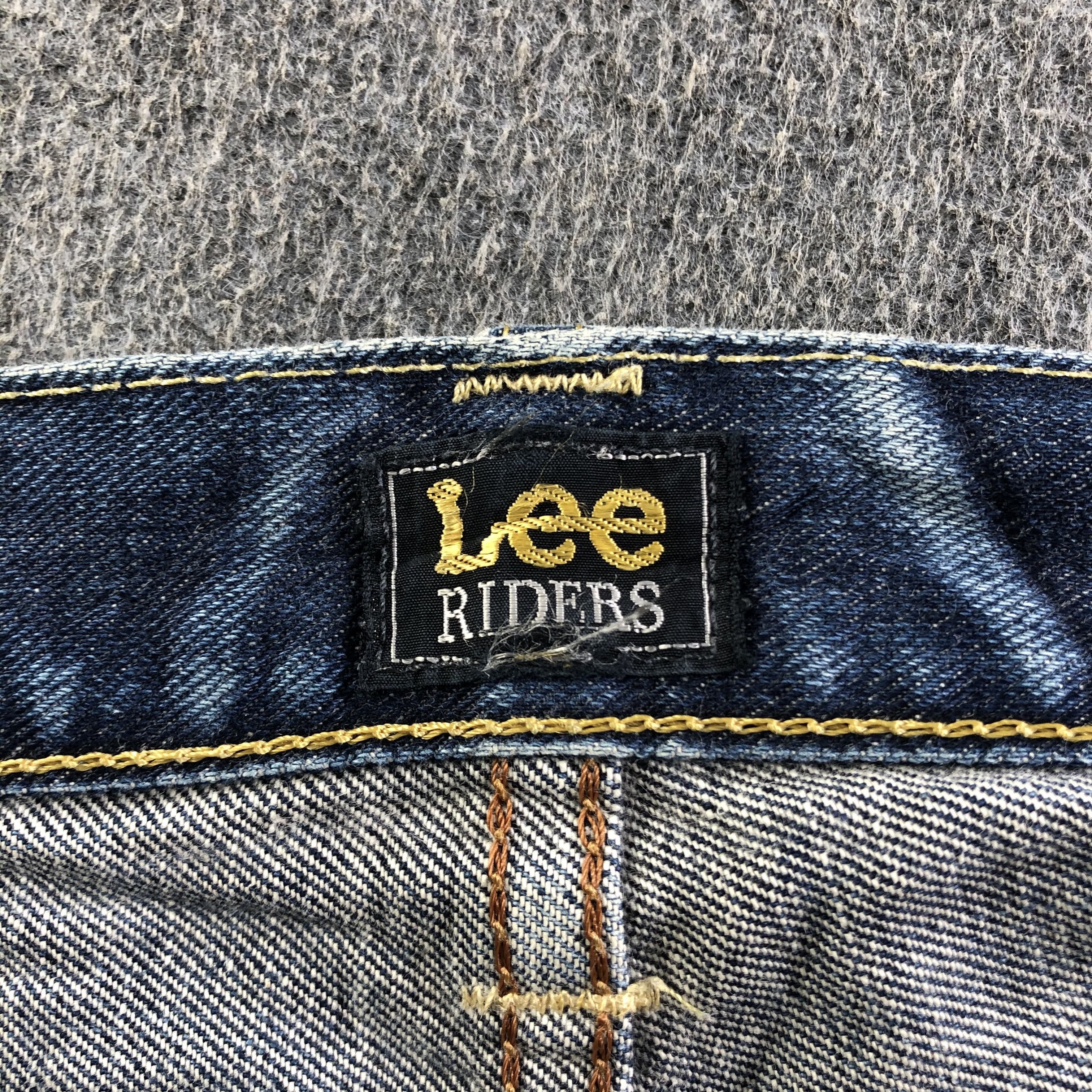 Lee Vintage Blue Wash Lee Jeans-J3633 Size US 40 / EU 56 - 11 Thumbnail