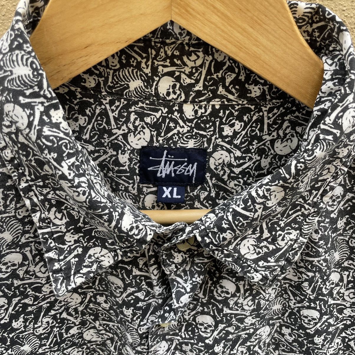 Stussy × Vintage stussy skelaton Size US XL / EU 56 / 4 - 2 Thumbnail