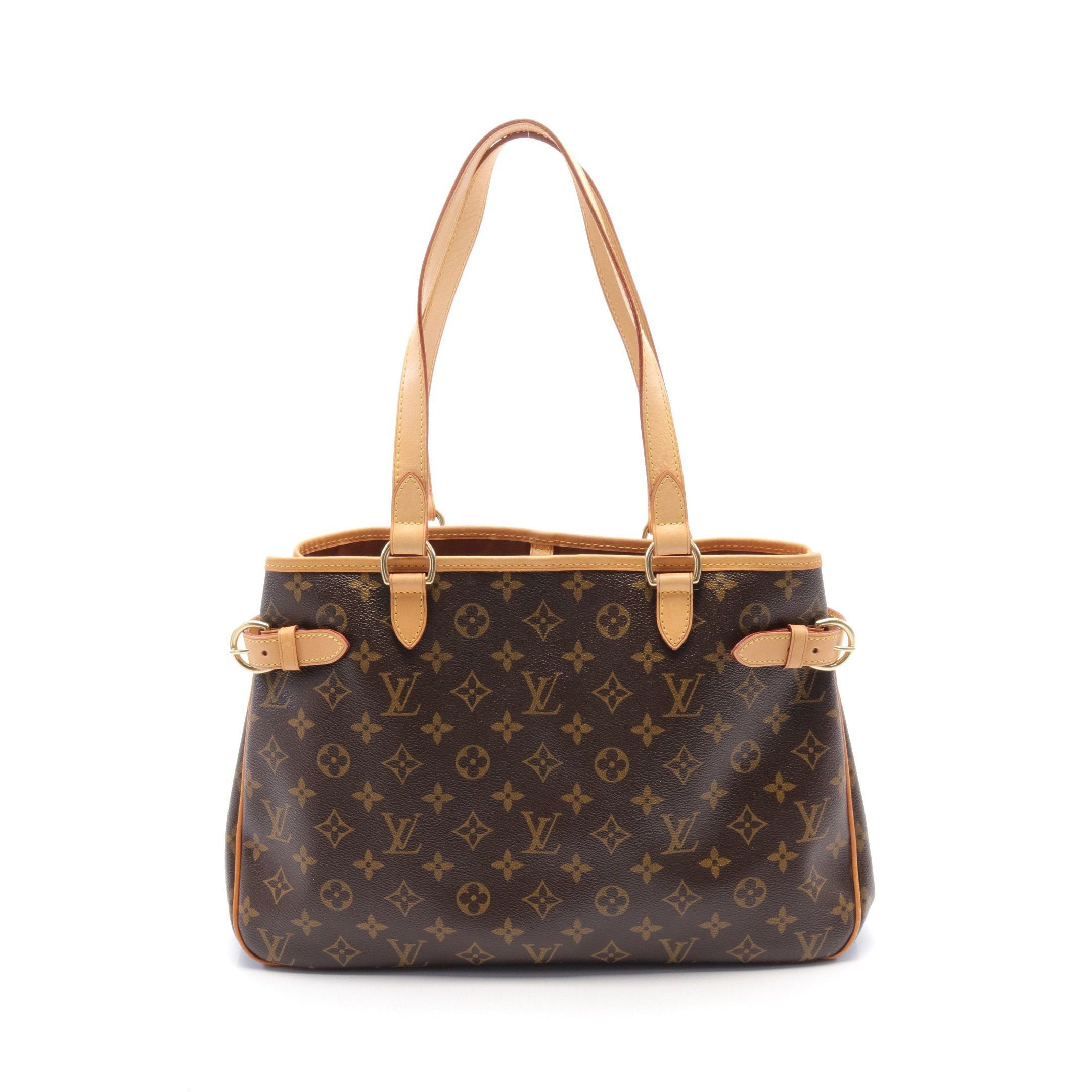 Louis Vuitton Louis Vuitton Batignolles Horizontal Monogram Shoulder Bag Leather Brown Size ONE SIZE - 1 Thumbnail
