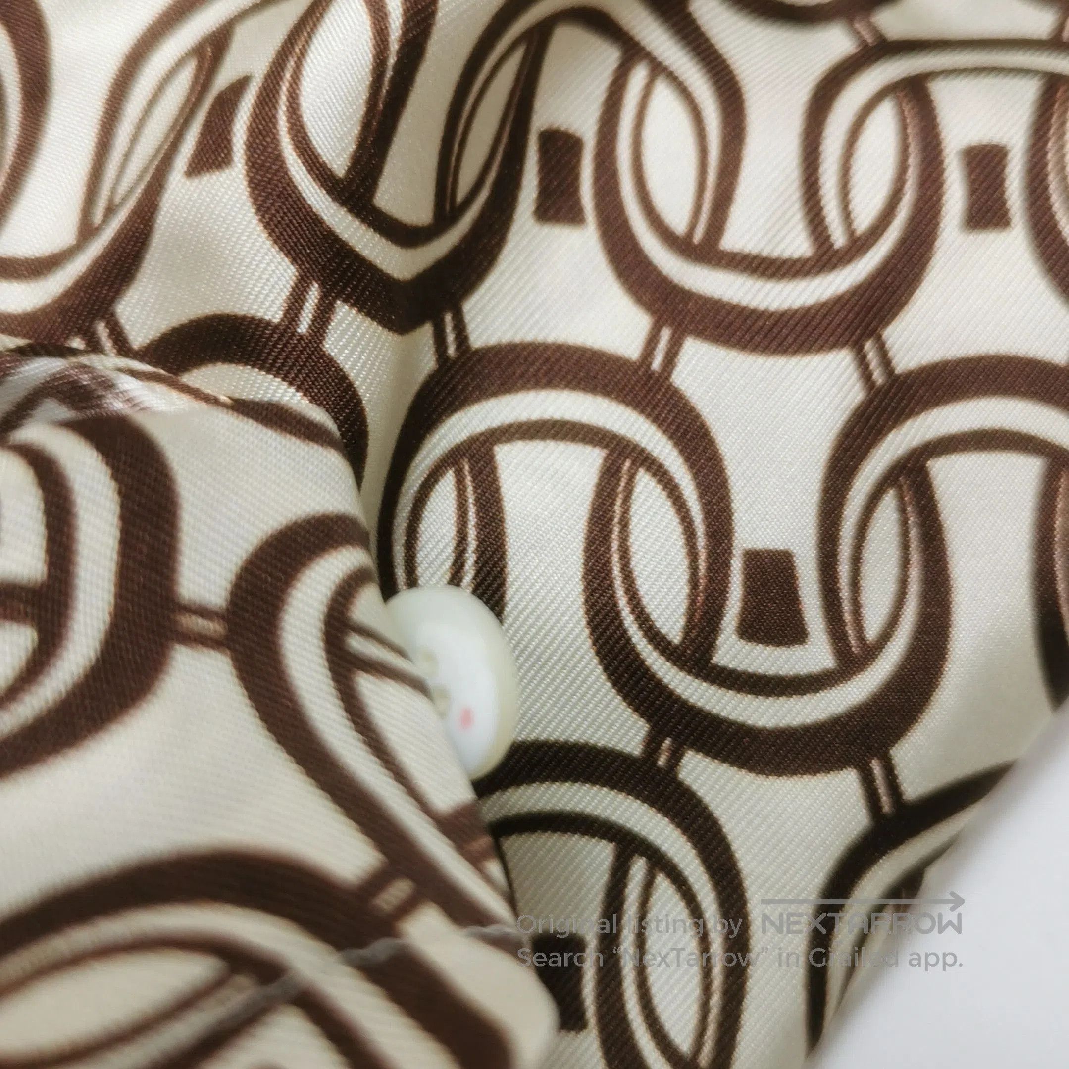 Prada Prada Printed Silk Long Sleeve Set in Size S . Size S / US 4 / IT 40 - 8 Thumbnail
