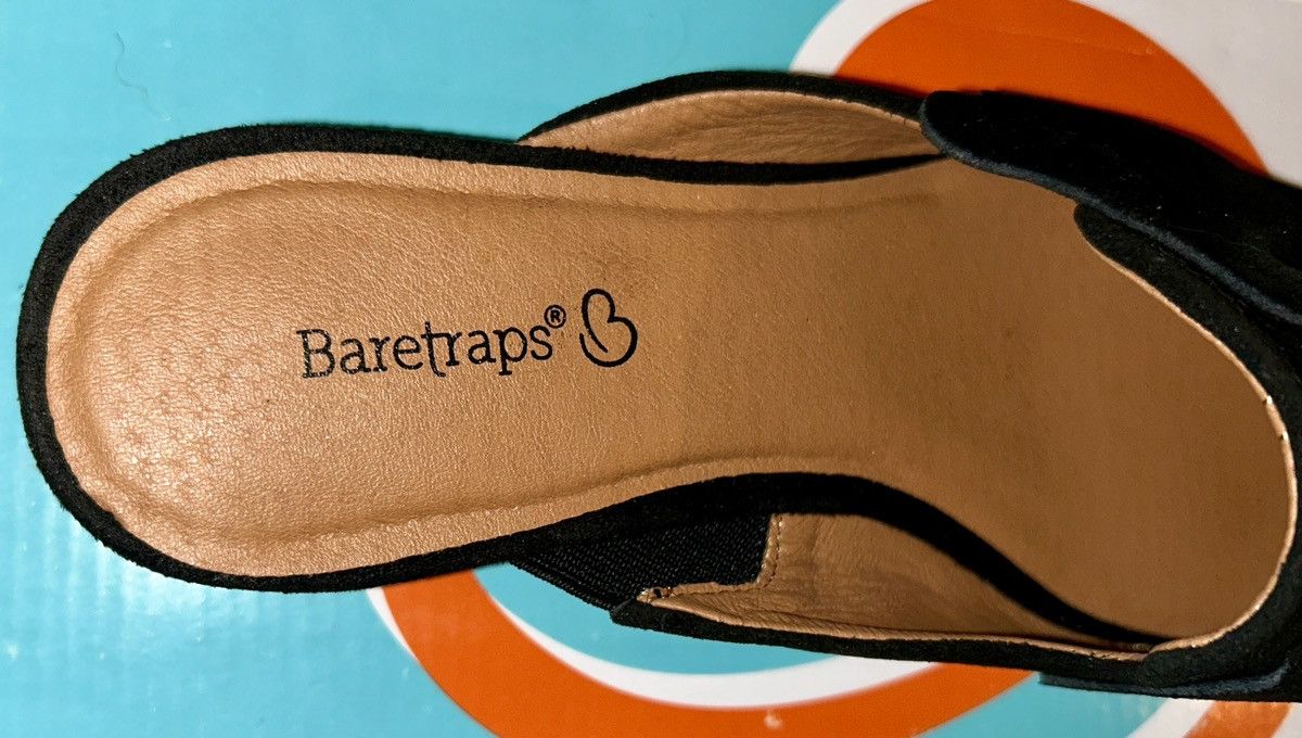 Other Baretraps “Lakelin” material Wedge Mule Sandals — Size 9M Size US 9 / IT 39 - 9 Thumbnail