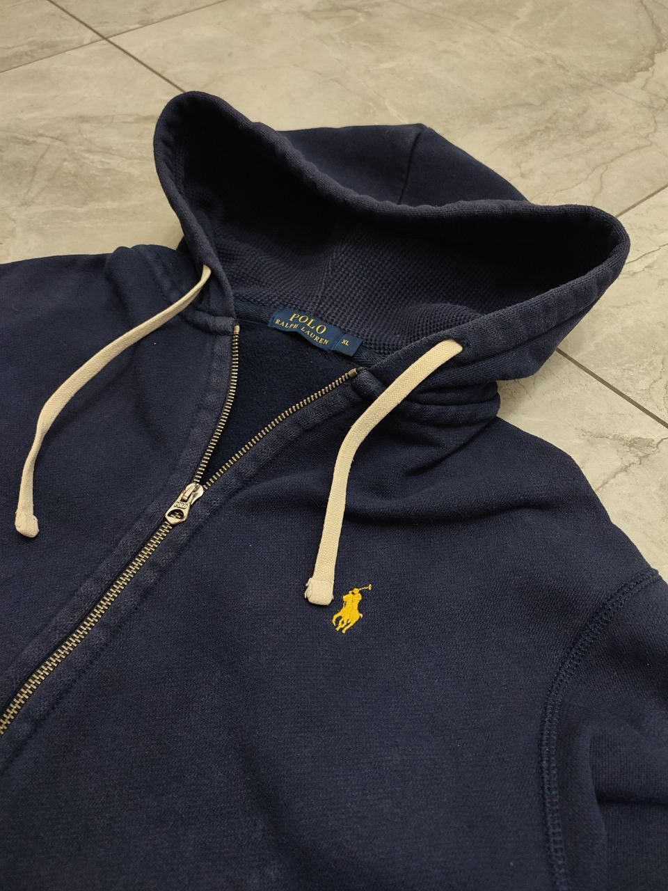 Polo Ralph Lauren Polo Ralph Lauren full zip hoodie sweatshirt navy XL size Size US XL / EU 56 / 4 - 4 Thumbnail