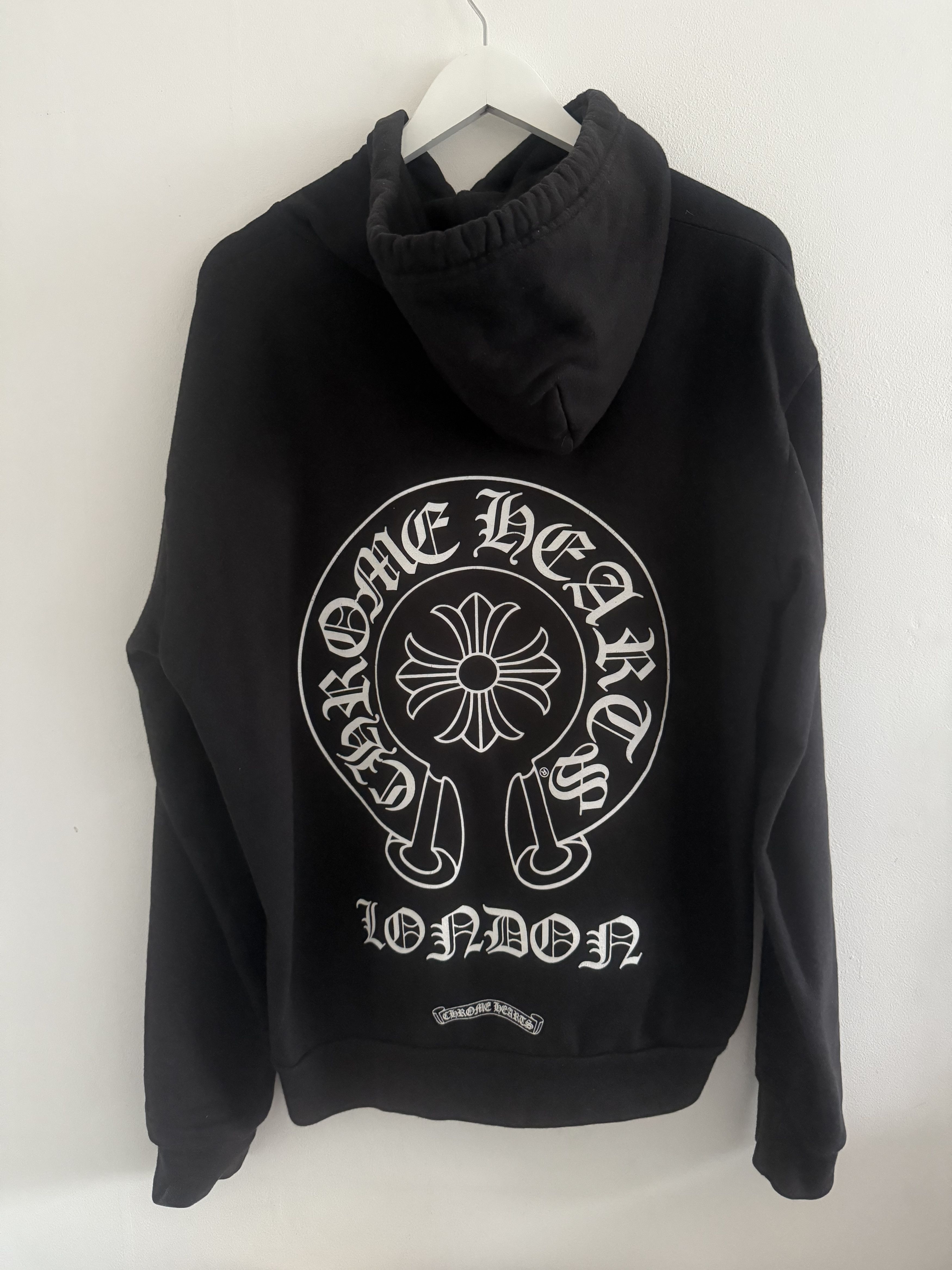 Chrome Hearts London exclusive horseshoe hoodie