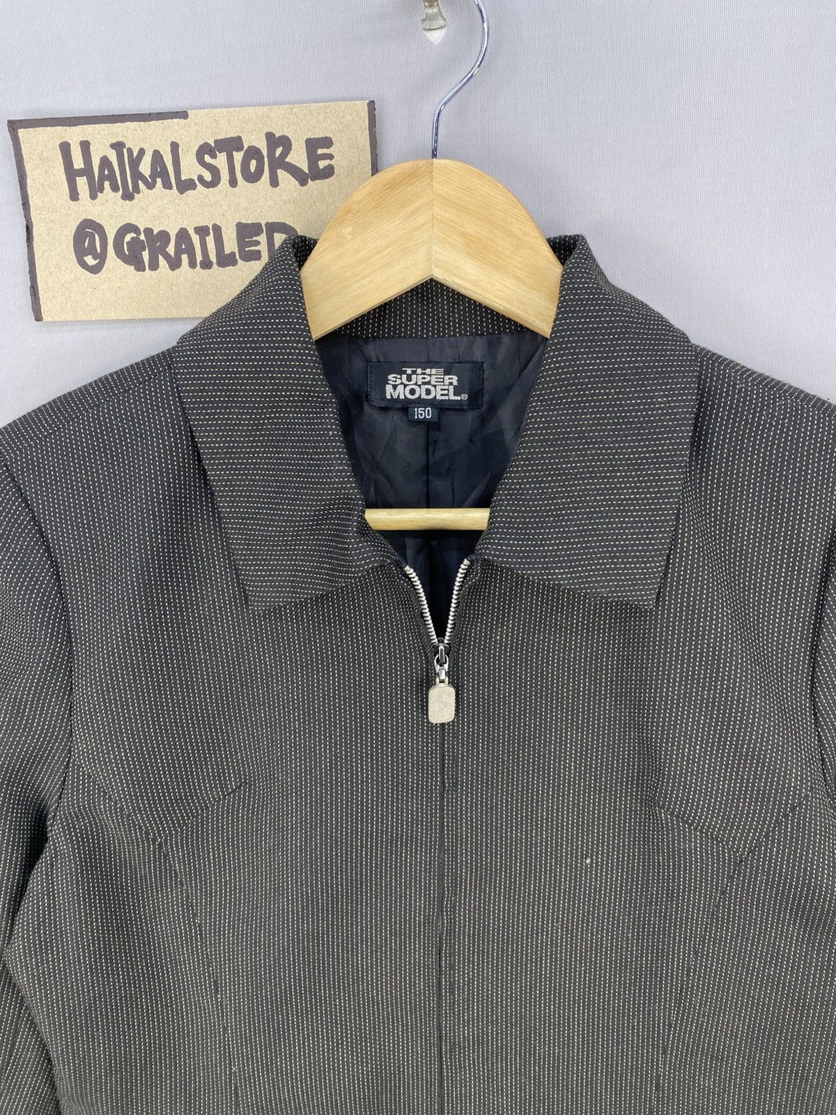 Japanese Brand Vintage 90’s The Super Model Cropped Jacket Size XS / US 0-2 / IT 36-38 - 7 Thumbnail