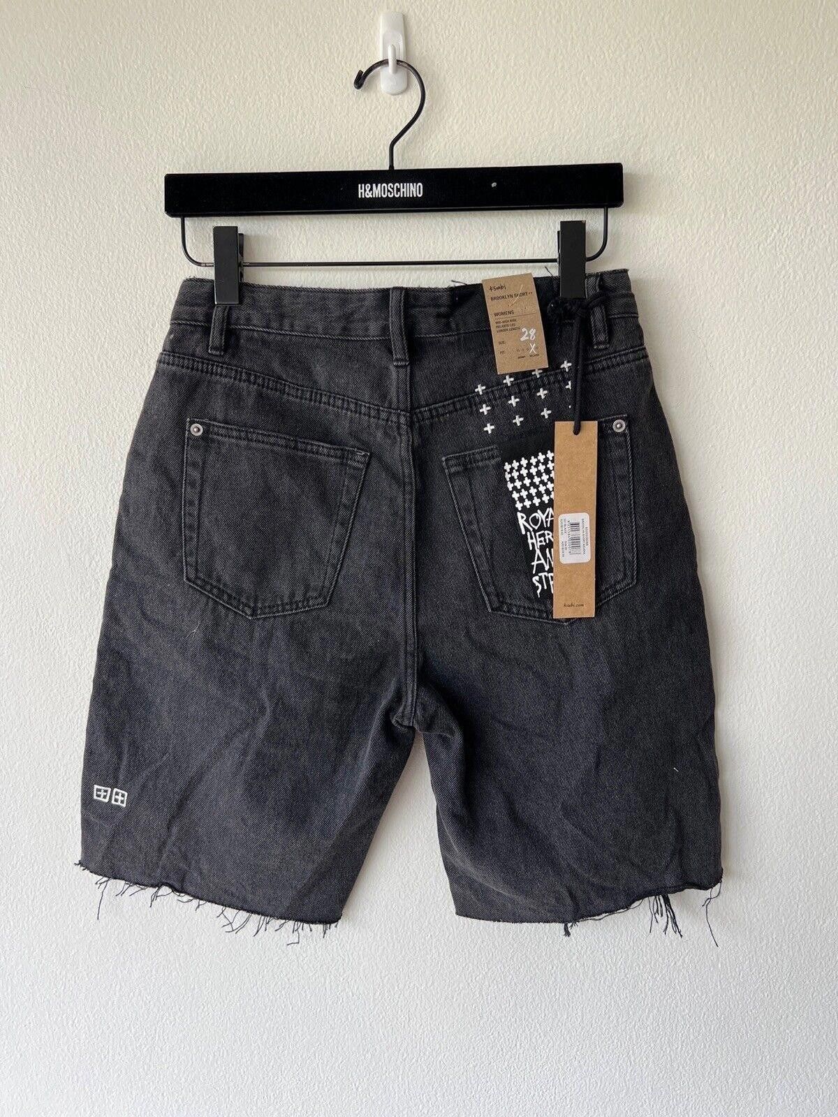 Ksubi new Ksubi womens denim short navana black Brooklyn 28 10 Size 28" / US 6 / IT 42 - 3 Thumbnail