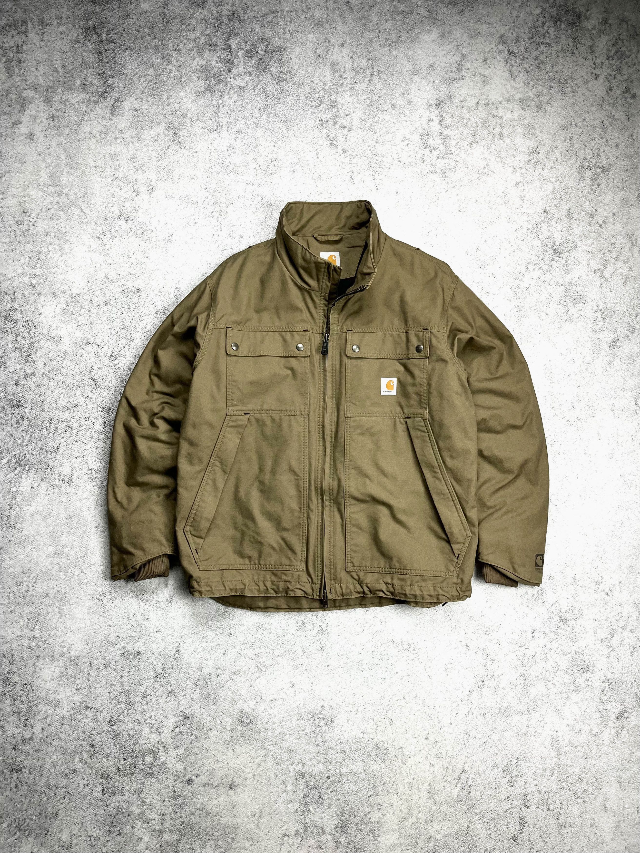 image of Carhartt Thinsulate Bomber Jacket in Beige, Men's (Size Large)