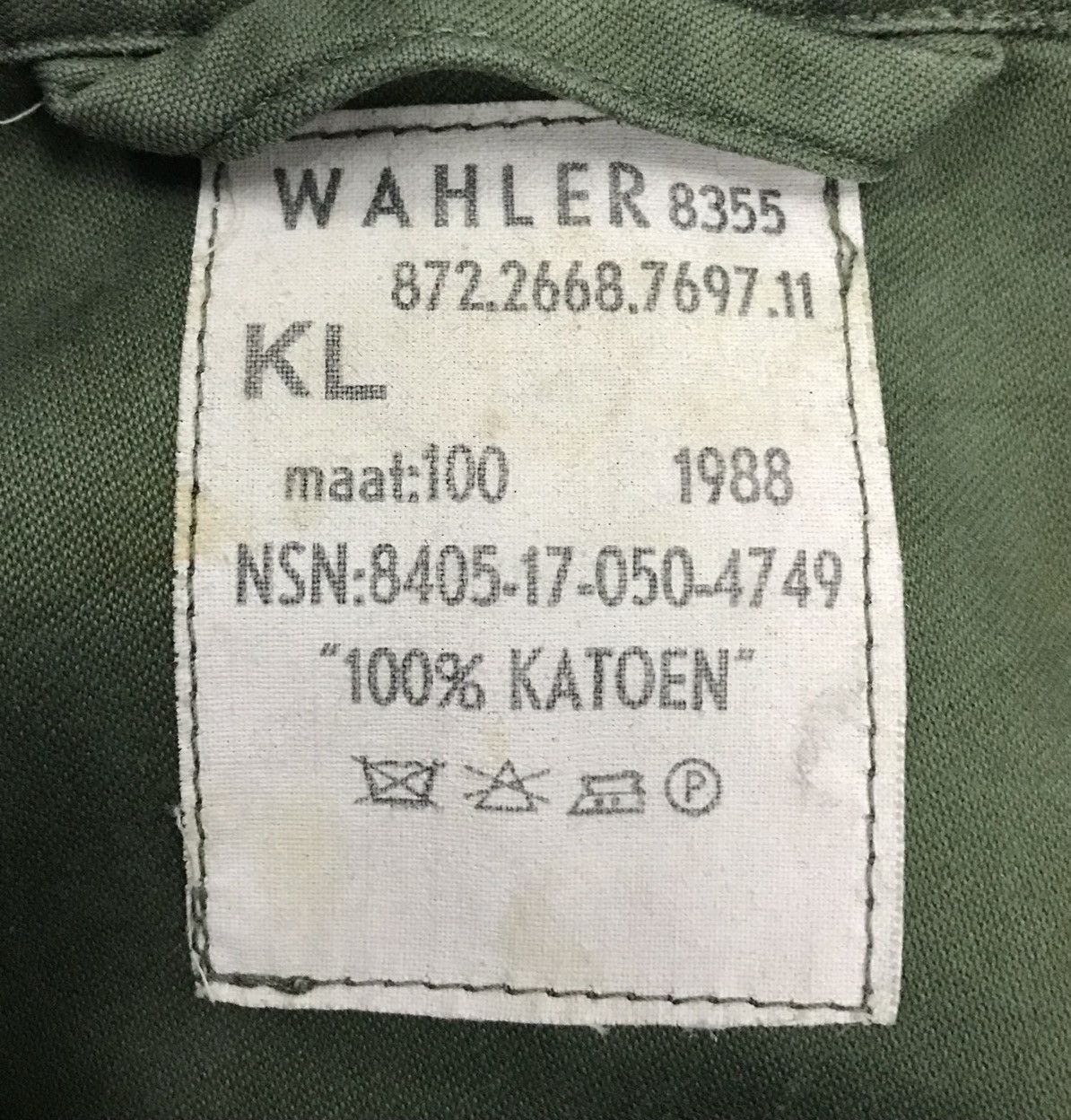 Japanese Brand × Vintage Vintage Wahler Jacket Size US M / EU 48-50 / 2 - 12 Thumbnail