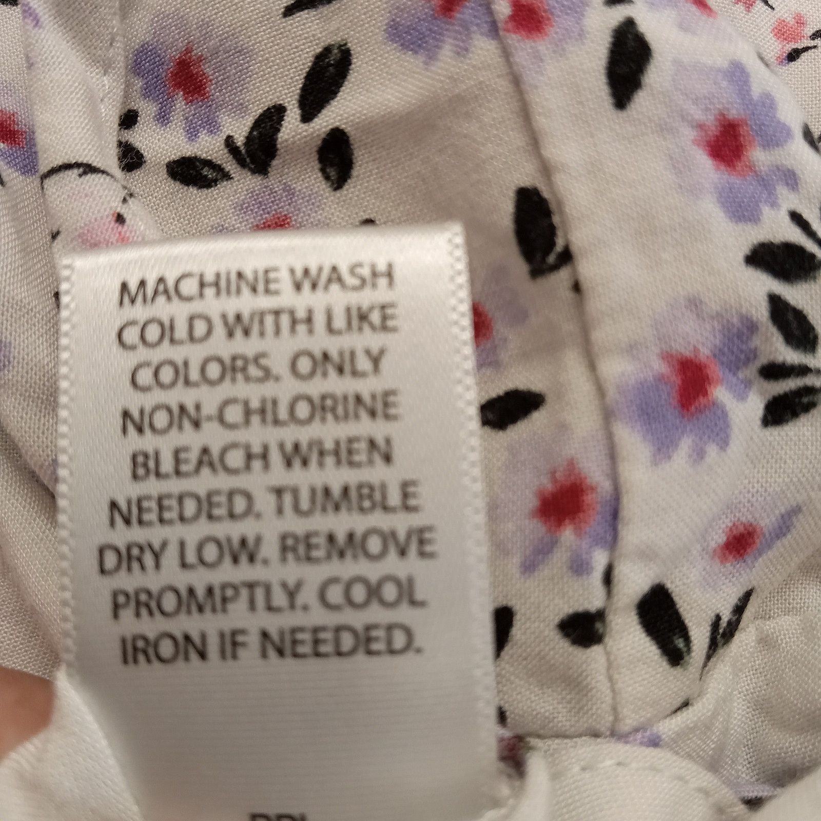 & Other Stories Candie's Blouse S Women's Long Sleeve Floral White Rayon Size S / US 4 / IT 40 - 6 Thumbnail
