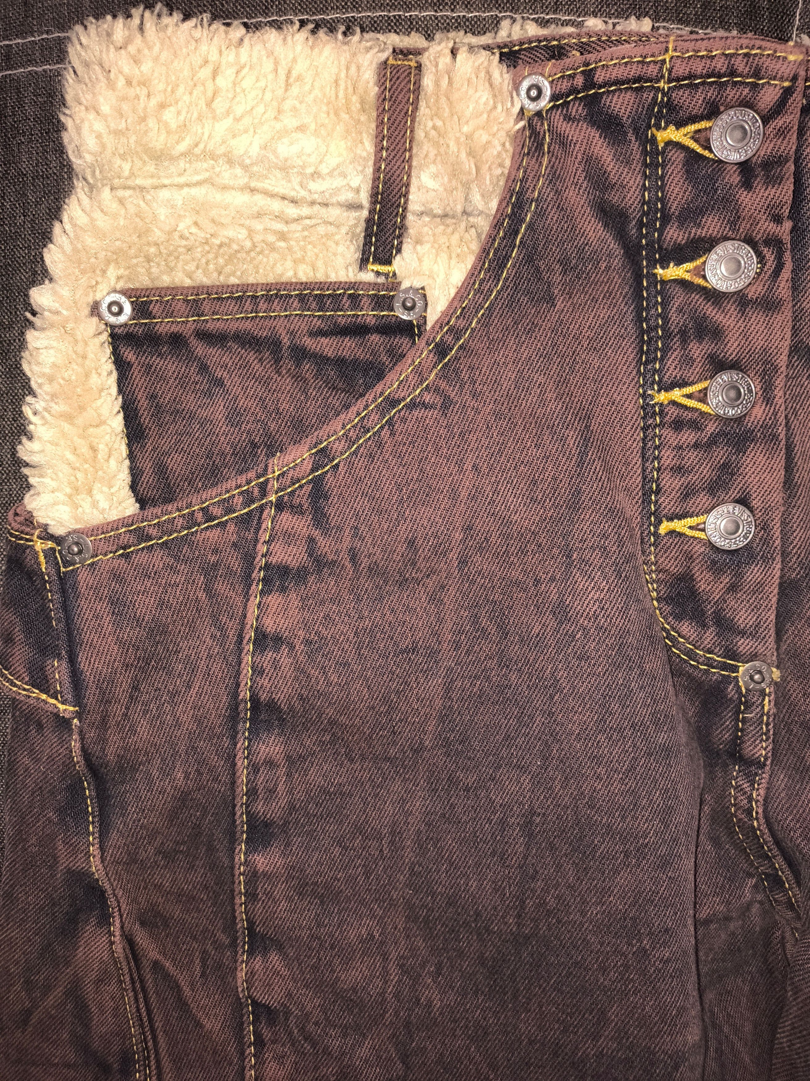 Levi's Vintage Clothing Levi's Sherpa denim Pants Size US 28 / EU 44 - 1 Thumbnail