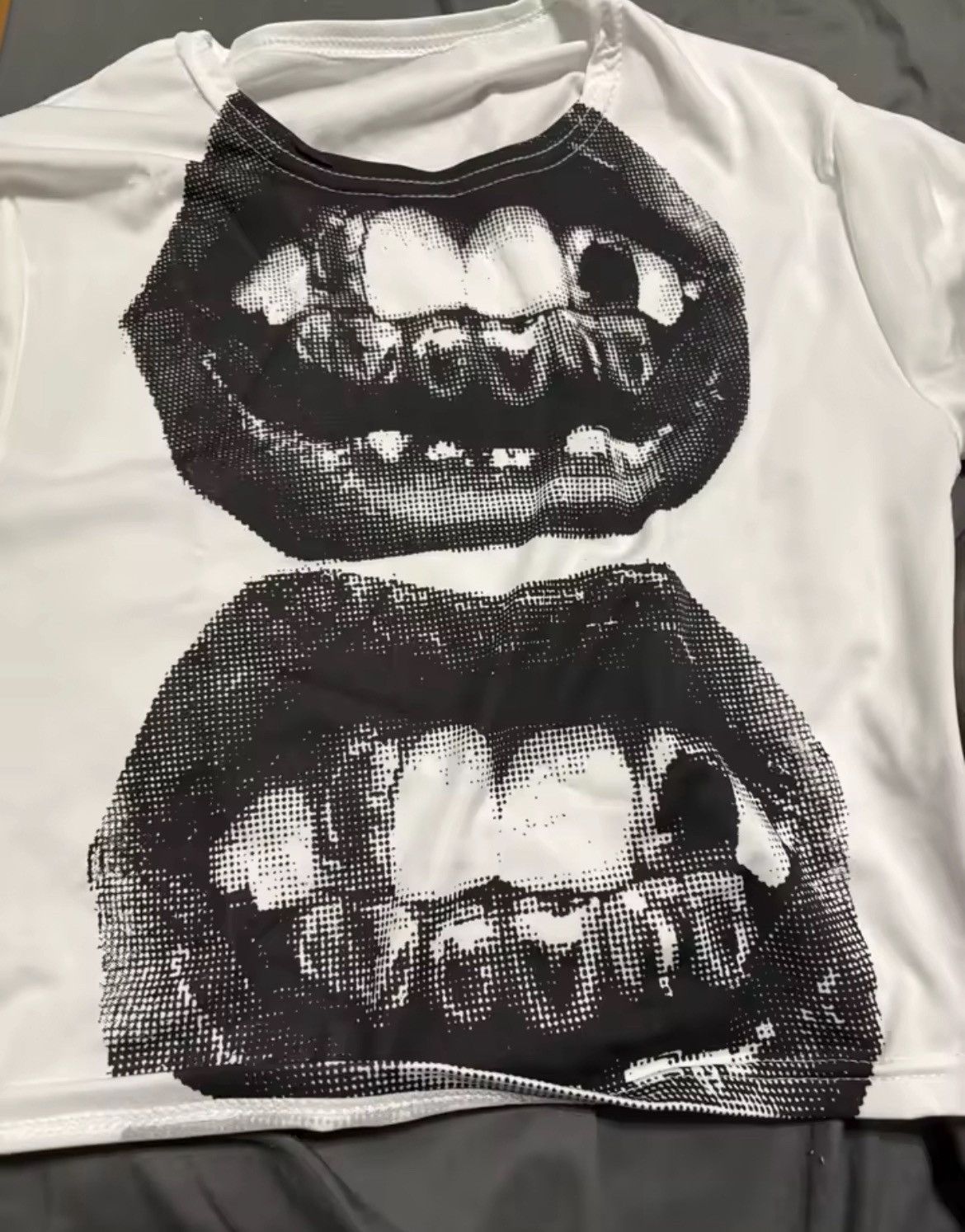 Other Punk Y2K Baby Short Sleeve Top Gothic Street T-shirt Size M / US 6-8 / IT 42-44 - 1 Thumbnail