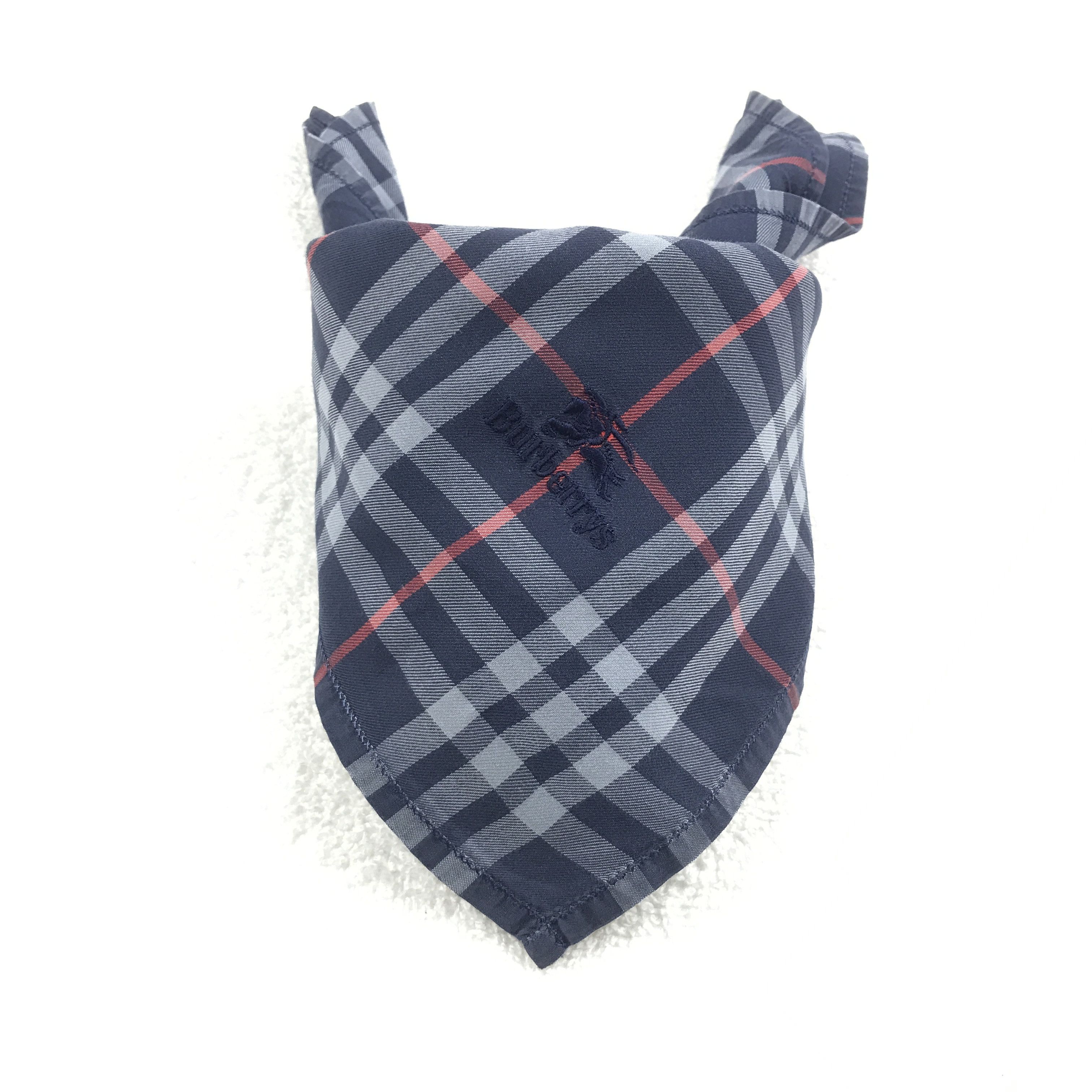 Burberry × Vintage Vintage Burberry Nova Check Bandana Neckerchief Handkerchief Size ONE SIZE - 4 Thumbnail