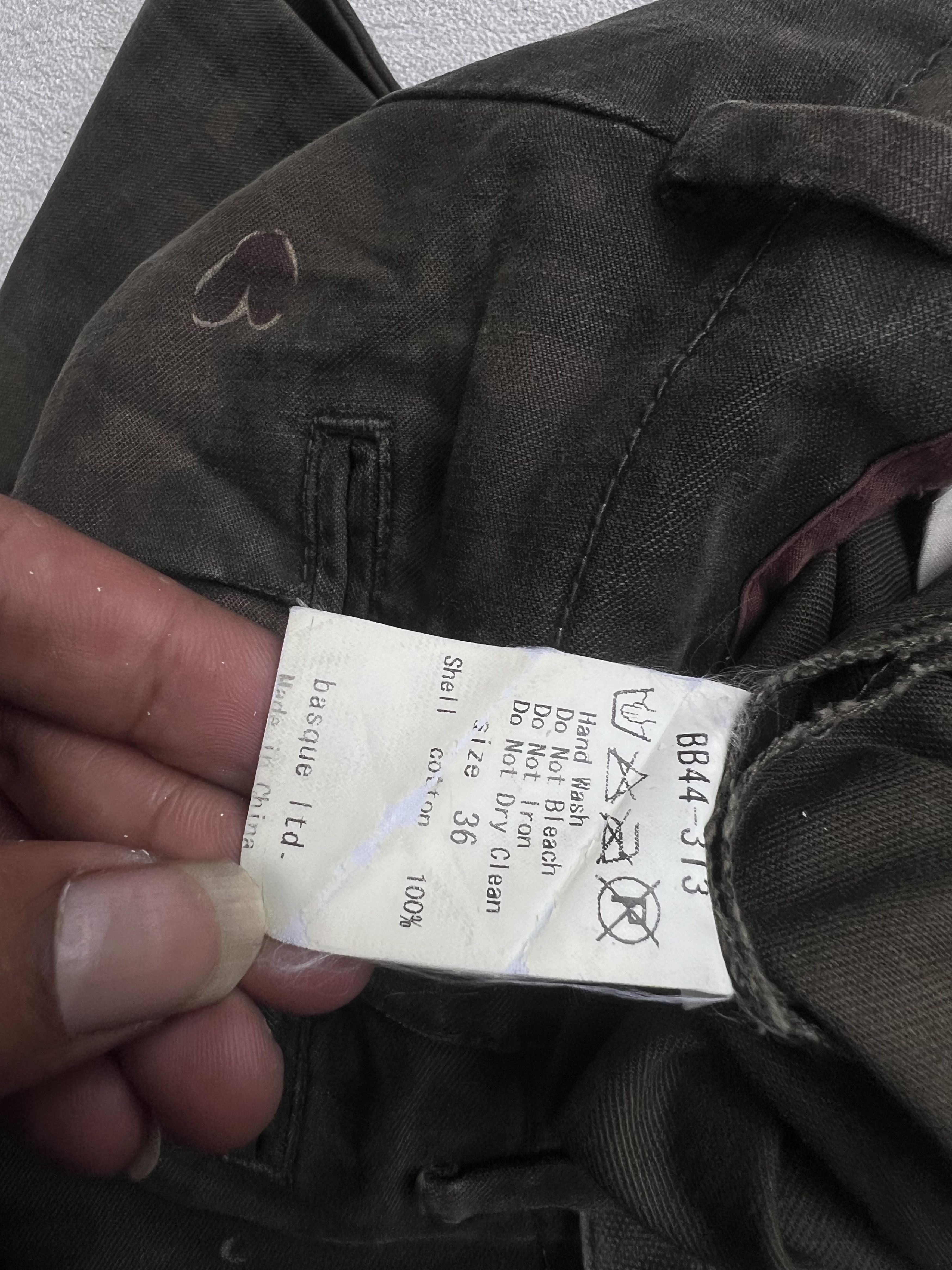 Japanese Brand 2000s Archival Hysteric Camo Distressed Baggy y2k Lgb Ifsix Size US 29 - 9 Thumbnail
