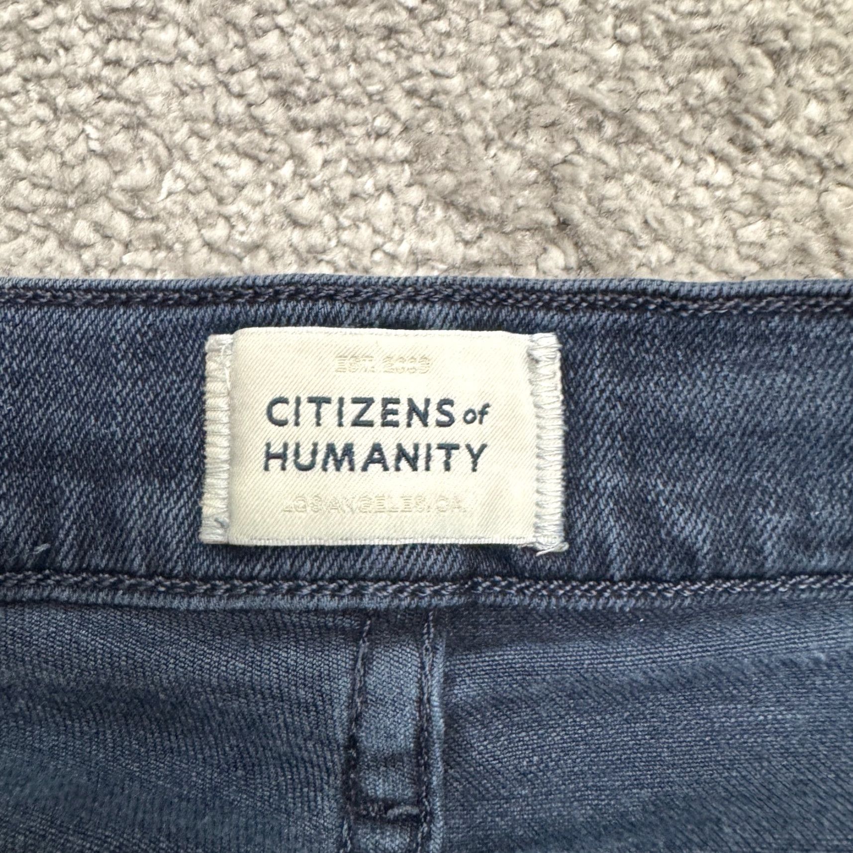 Citizens Of Humanity Citizens Of Humanity Rocket Ankle Skinny Denim Jeans Womens 26 Blue Dark Wash Size 26" / US 2 / IT 38 - 7 Thumbnail