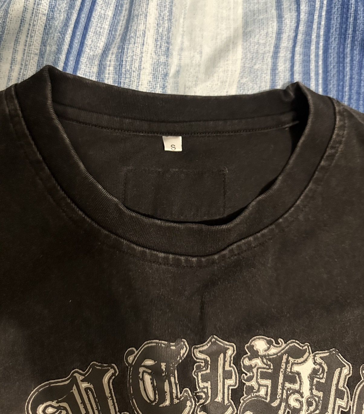 Other Crucified Studios Smoke Black Sunray oversized box fit shirt Size US S / EU 44-46 / 1 - 3 Thumbnail
