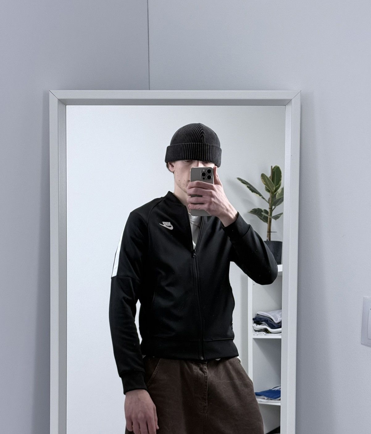 Nike × Vintage Vintage Nike Y2K streetwear track zip jacket Size US S / EU 44-46 / 1 - 5 Thumbnail