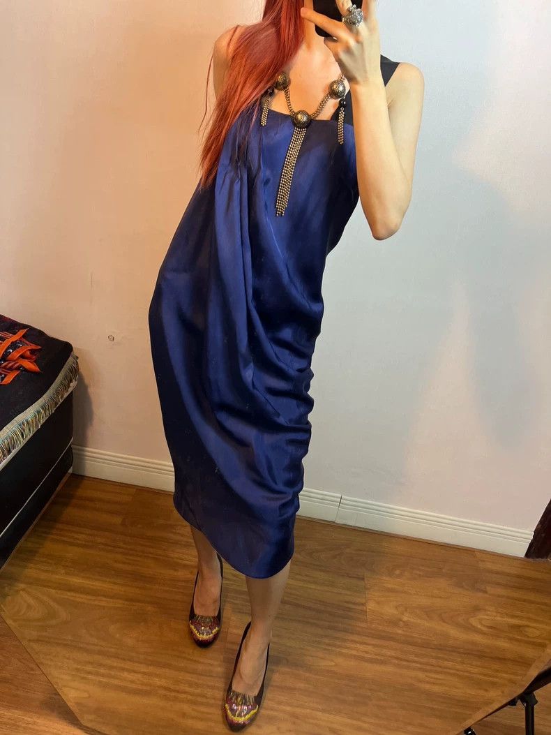 Dries Van Noten dries van noten Irregular-shaped pleated dress Size XXS / US 00 / IT 34 - 7 Thumbnail