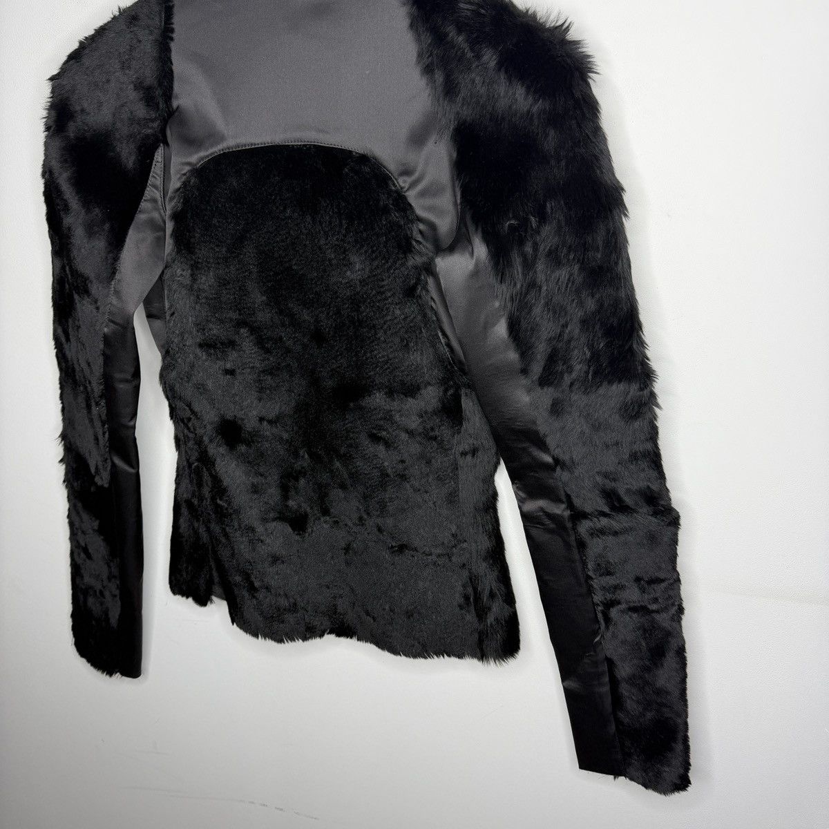 Gucci Vintage Gucci by Tom Ford Leather & Fur Jacket Size S / US 4 / IT 40 - 10 Thumbnail