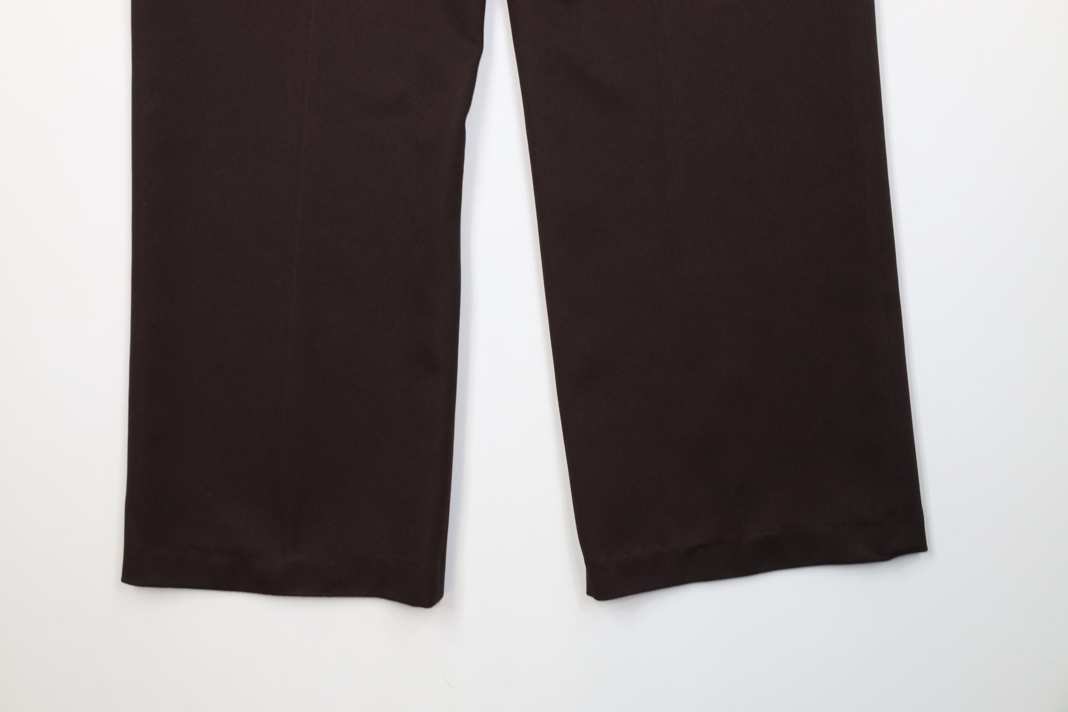Vintage Vintage 70s Streetwear Flared Wide Leg Chino Pants Brown USA Size US 36 / EU 52 - 12 Thumbnail