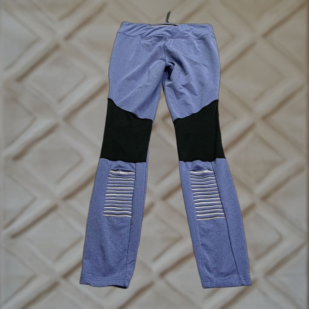 Vintage BCG Compression Pants Women Medium Purple Athletic Active Yoga Gym Run 29x29.5 Slim Skinny Performance 90s? Size 32" / US 10 / IT 46 - 1 Thumbnail