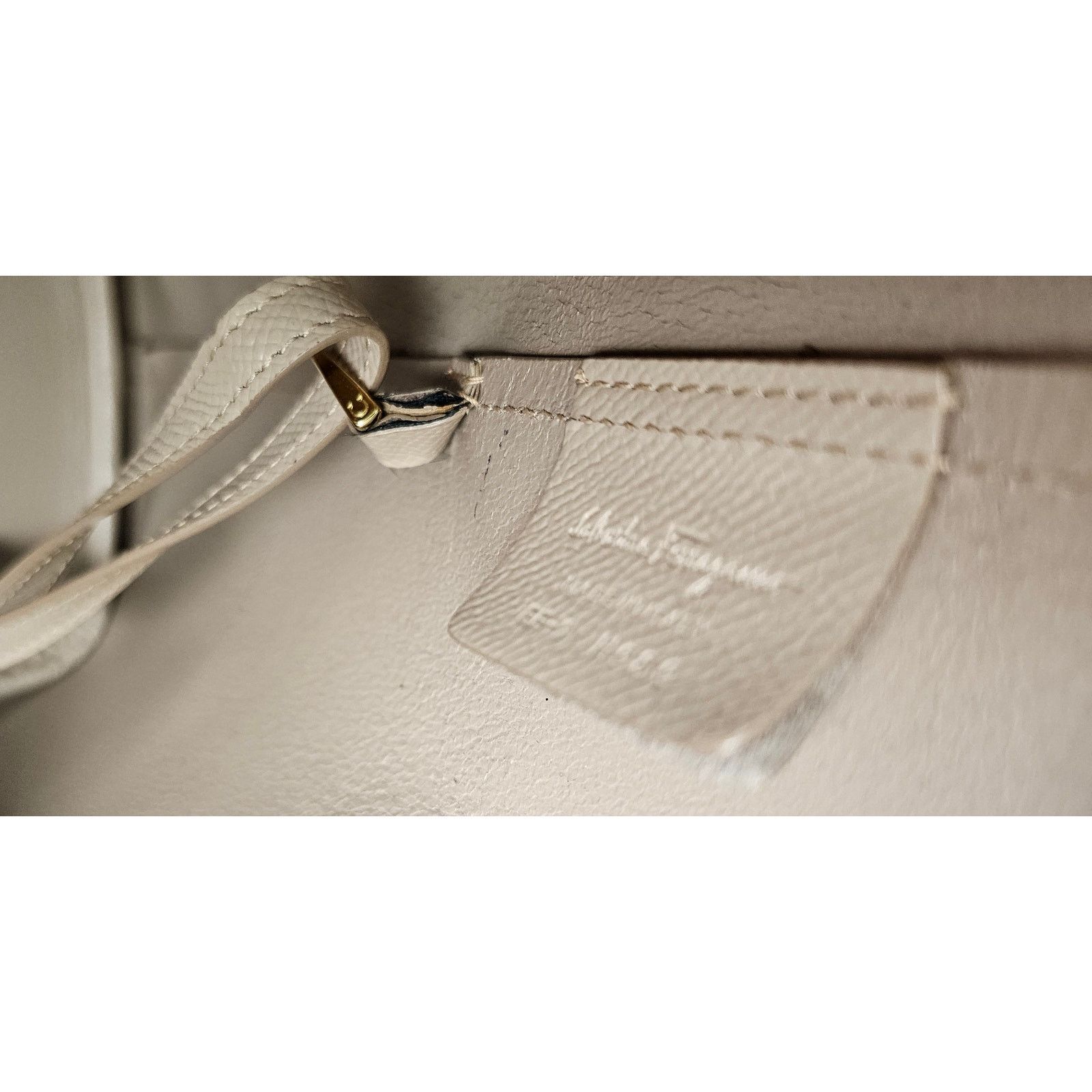 Salvatore Ferragamo Salvatore Ferragamo Vara Bow Tote pink beige color Size ONE SIZE - 7 Thumbnail