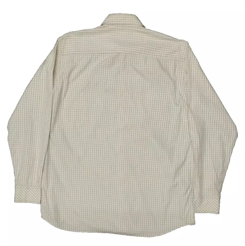 Japanese Brand × Karl Helmut KARL HELMUT Grid Check Button Down Long Sleeve Men Shirt Size US L / EU 52-54 / 3 - 6 Thumbnail