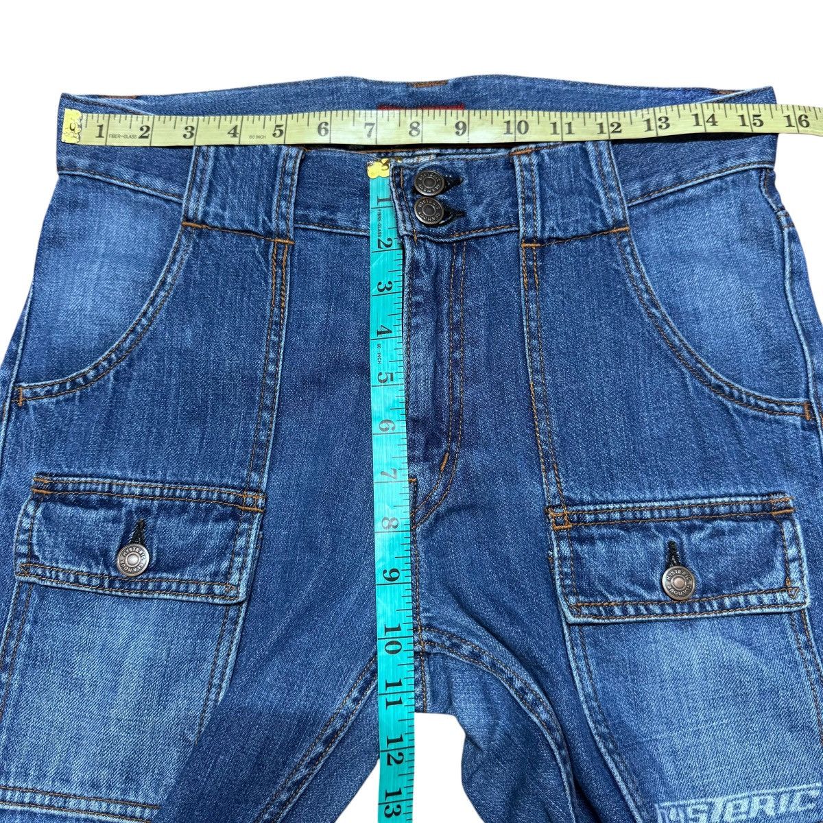 Hysteric Glamour Hysteric Glamour Denim Bush Pants Size US 31 - 19 Thumbnail