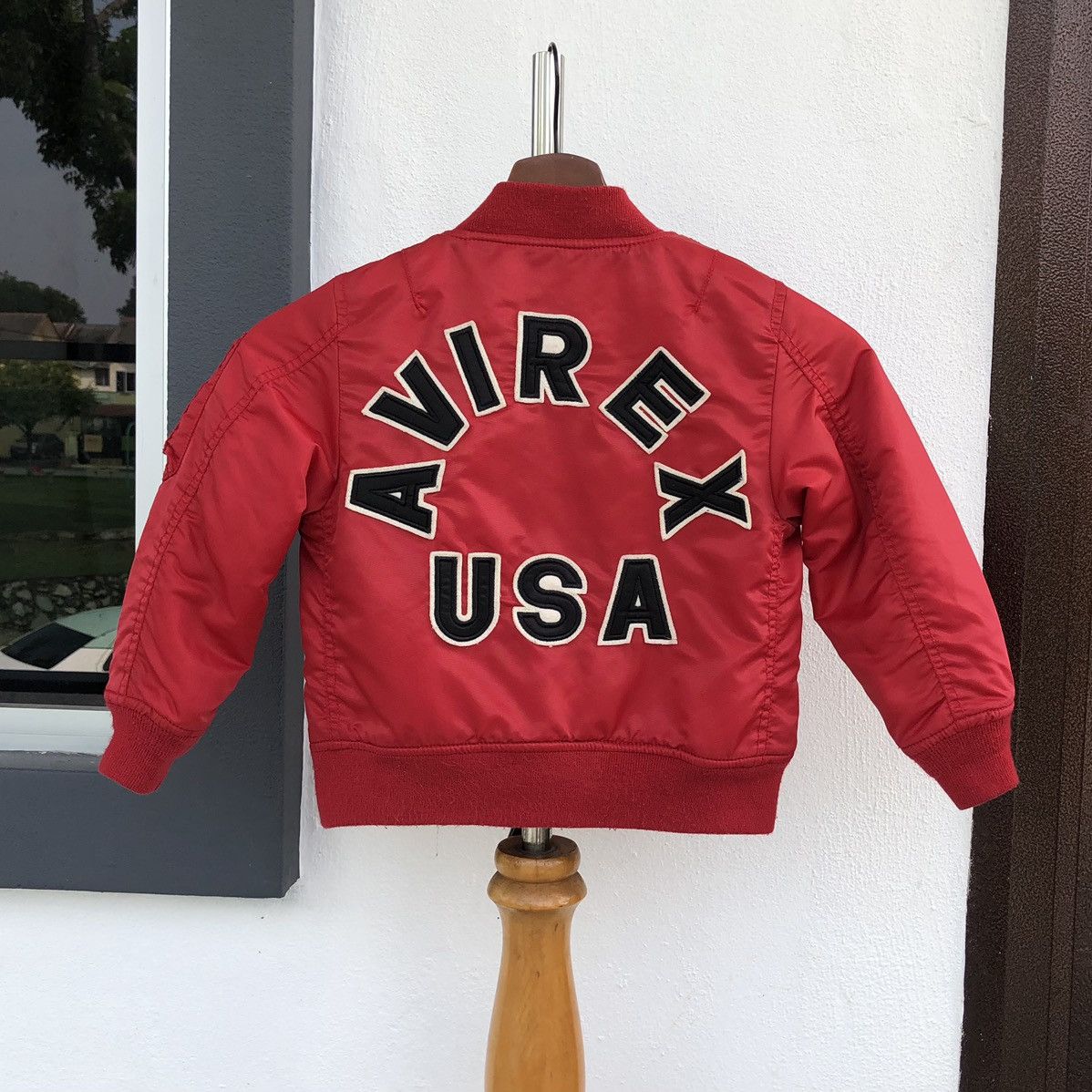 Avirex Avirex Kids Intermediate Ma-1 Bomber Jacket Size US XXS / EU 40 - 6 Thumbnail