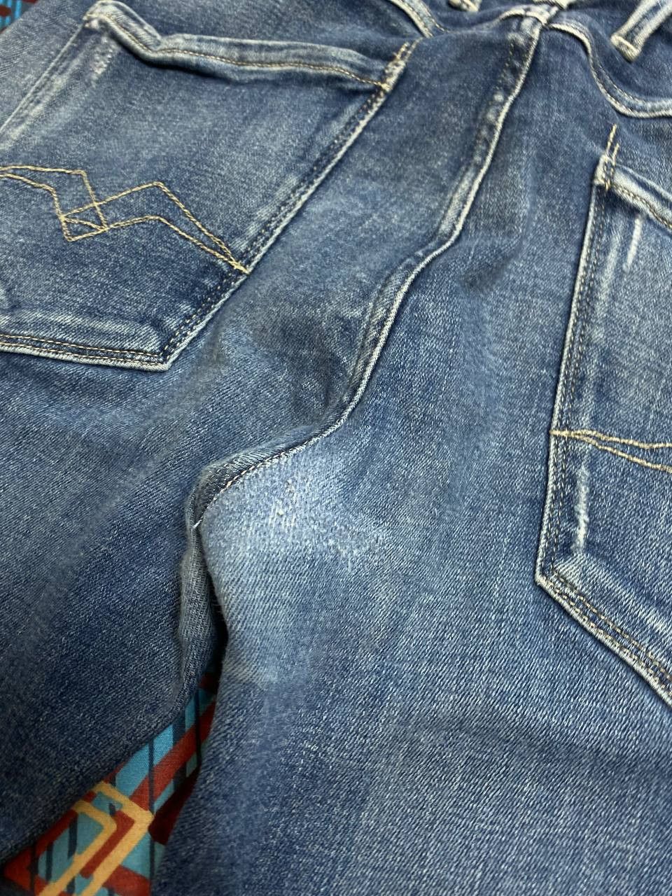 Replay × Vintage Replay Blue Vintage Denim Jeans Y2K Size US 33 - 11 Thumbnail