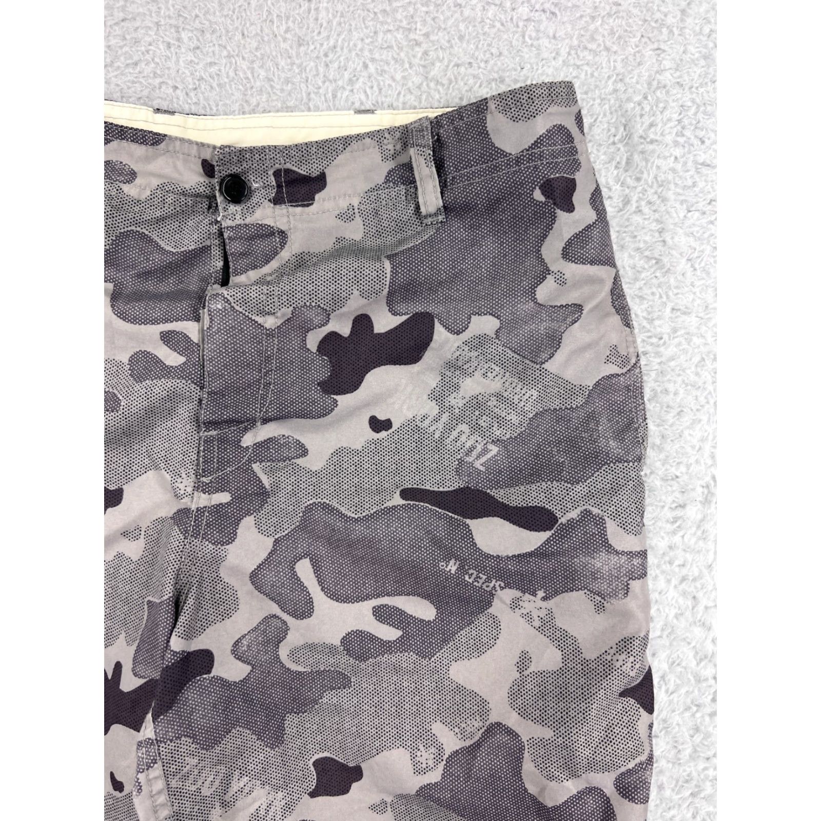 Zoo York Zoo York Men Shorts 34 Gray Urban Camo Chino 100% Polyester Skate Surf Casual Modern Mens Size US 34 / EU 50 - 5 Thumbnail