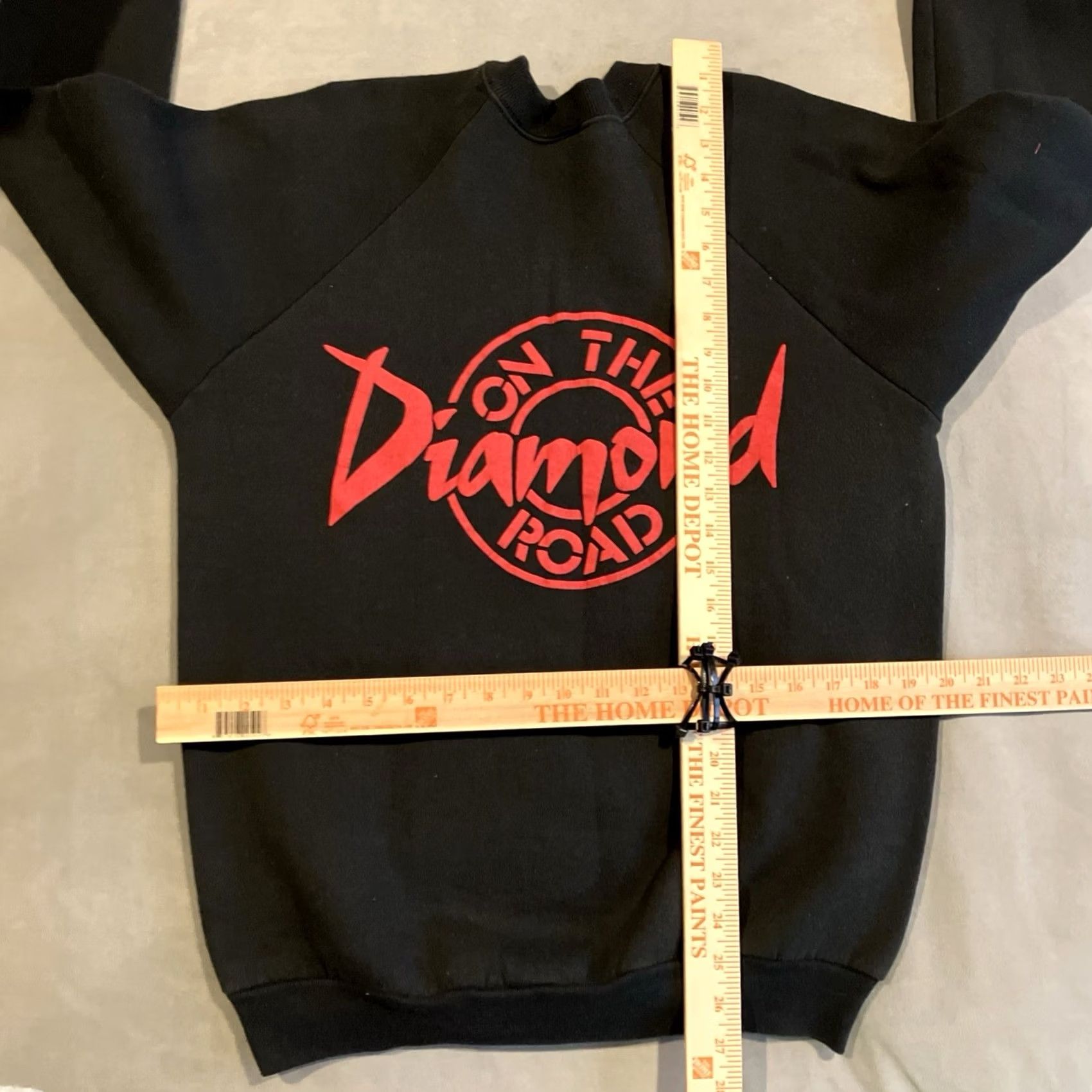 Fruit Of The Loom VINTAGE NEIL DIAMOND ON THE ROAD Tour Crewneck Sweatshirt L Black Mens Large Sweatshirt Size US L / EU 52-54 / 3 - 6 Thumbnail