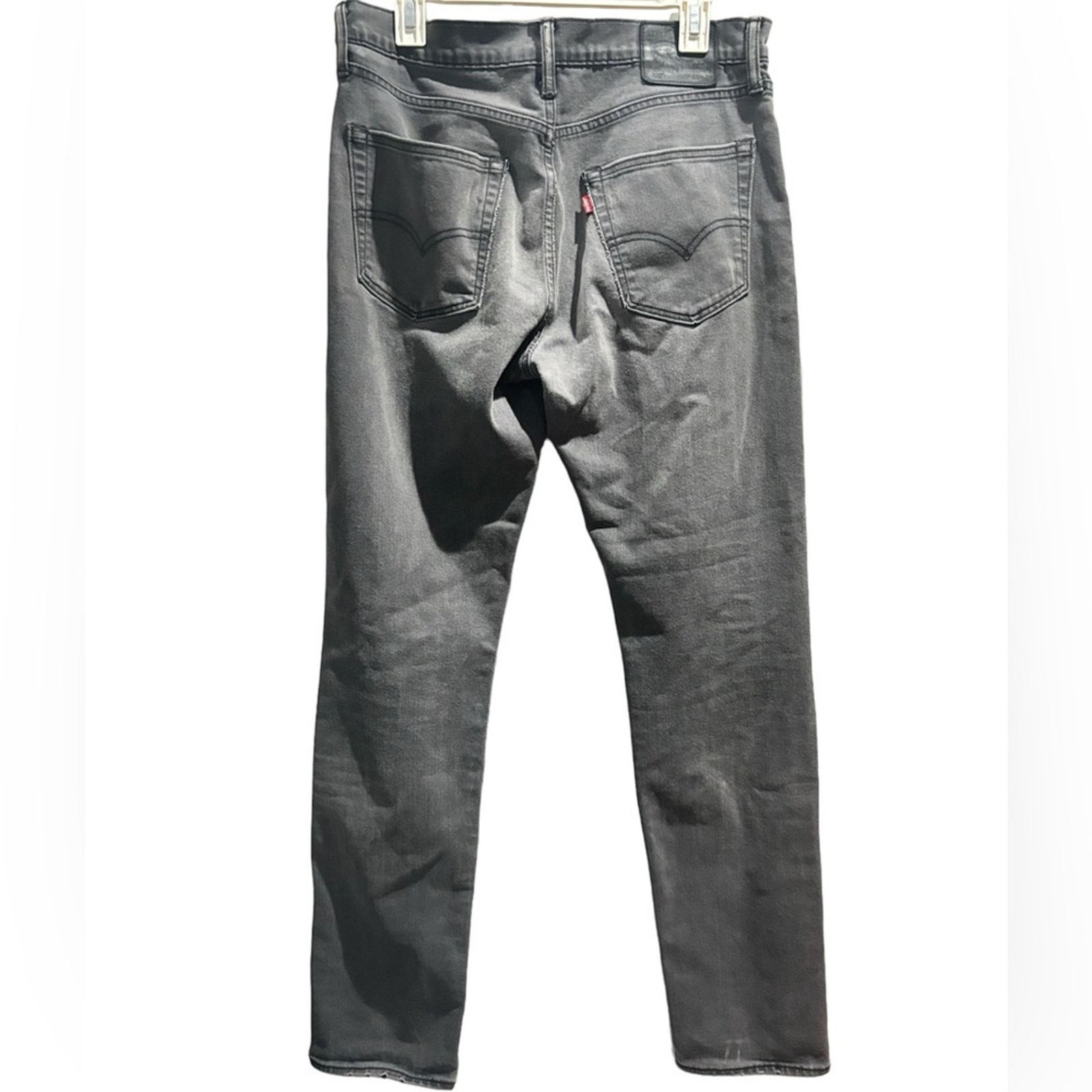 Levi's LEVI'S 522 Straight Jeans in Vintage Grey Wash Sz 33L 34W Size US 34 / EU 50 - 3 Thumbnail