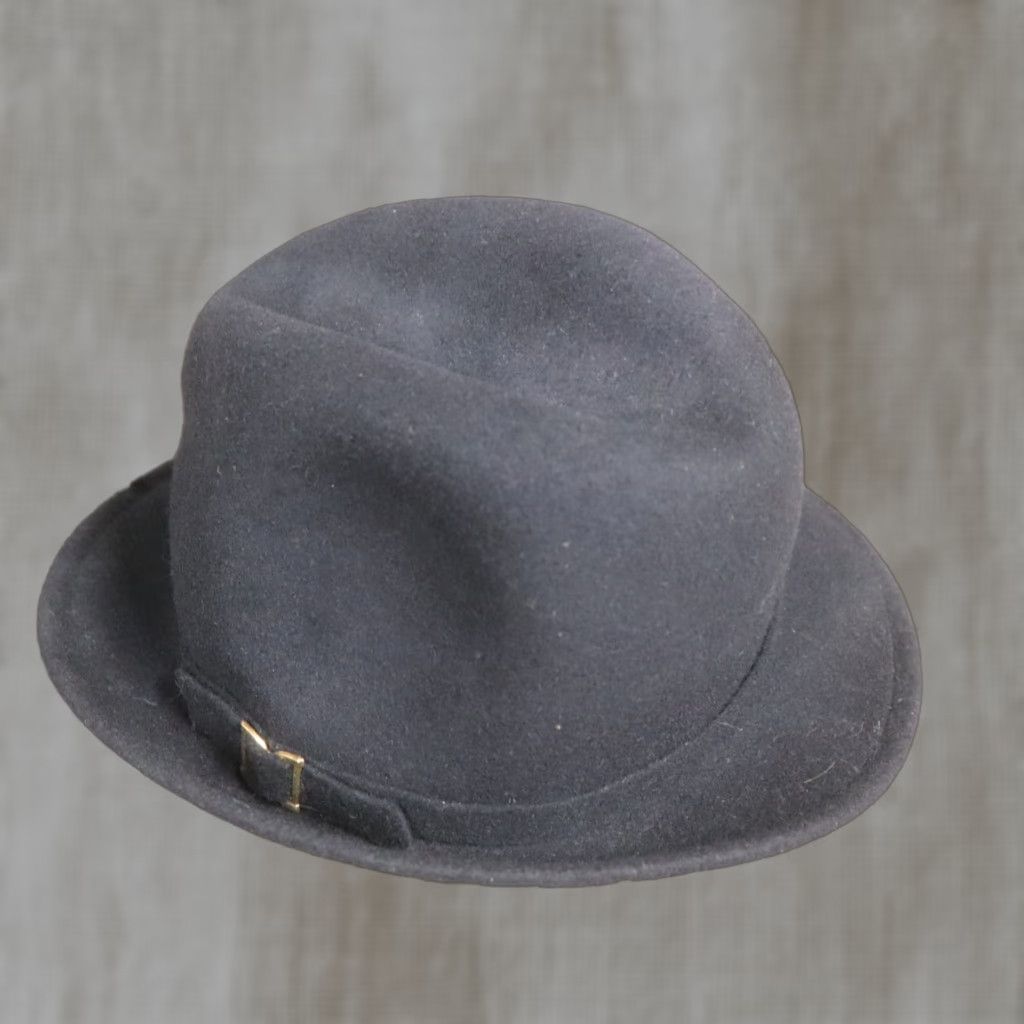 Vintage VINTAGE Bollman Wool Hat Blue 100% USA Made Mens Size ONE SIZE - 1 Thumbnail